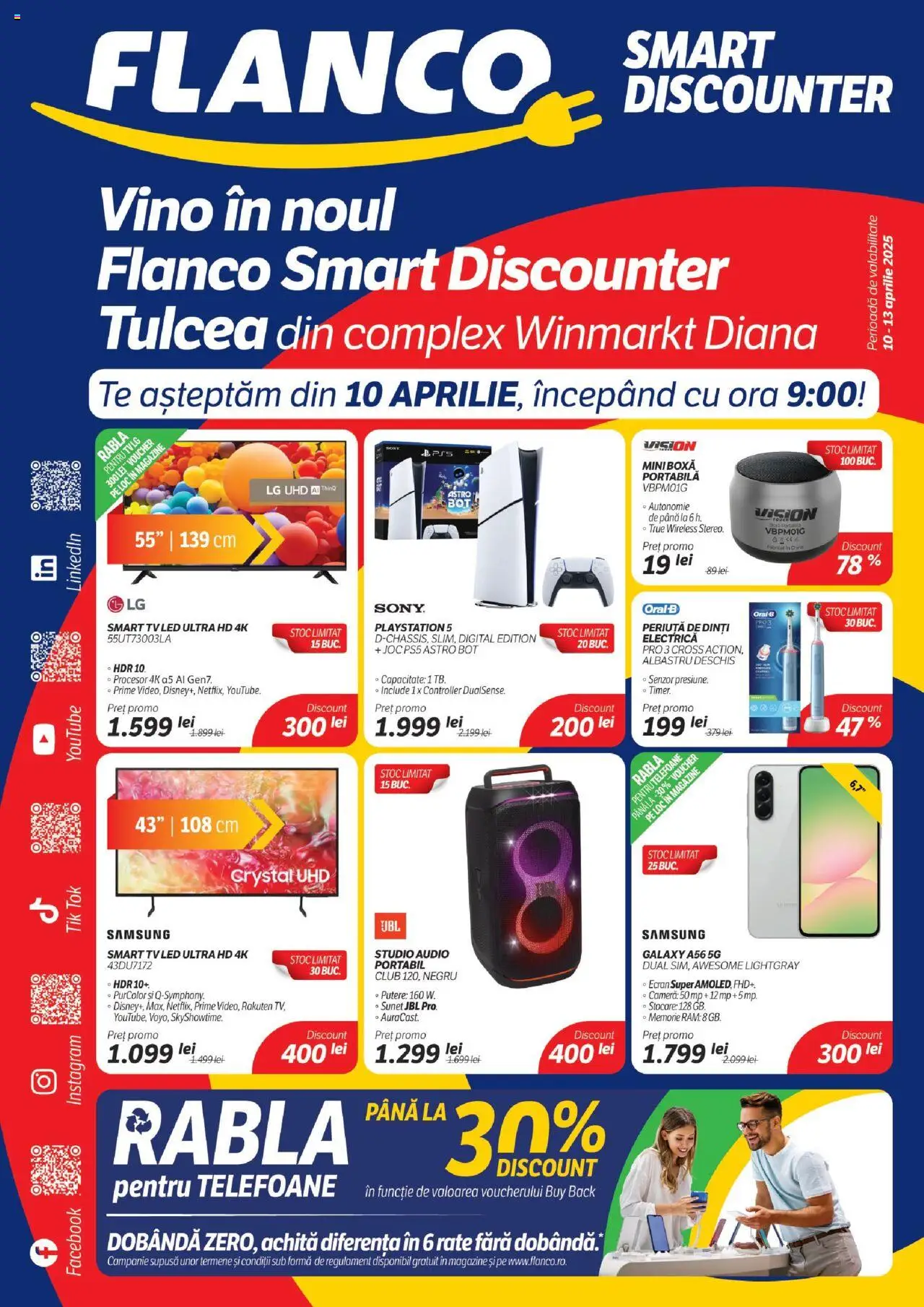 Catalog Flanco 10 - 13 Aprilie 2025 | Pagina 1 | Produse: Playstation, Joc, Babak, Periuță de dinți