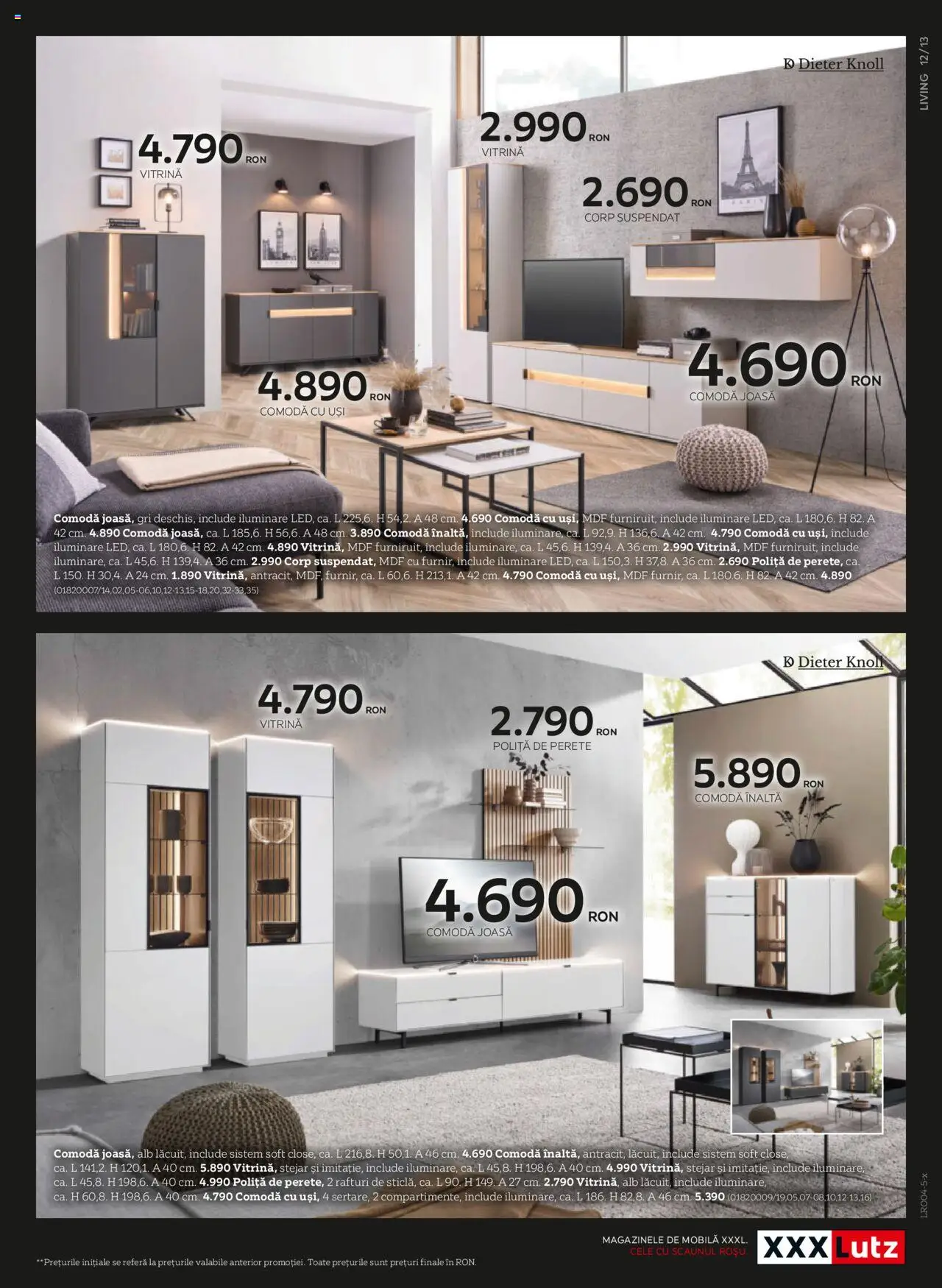 Catalog XXXLutz 7 Aprilie - 31 Decembrie 2025 | Pagina 13 | Produse: Comodă, Vitrină