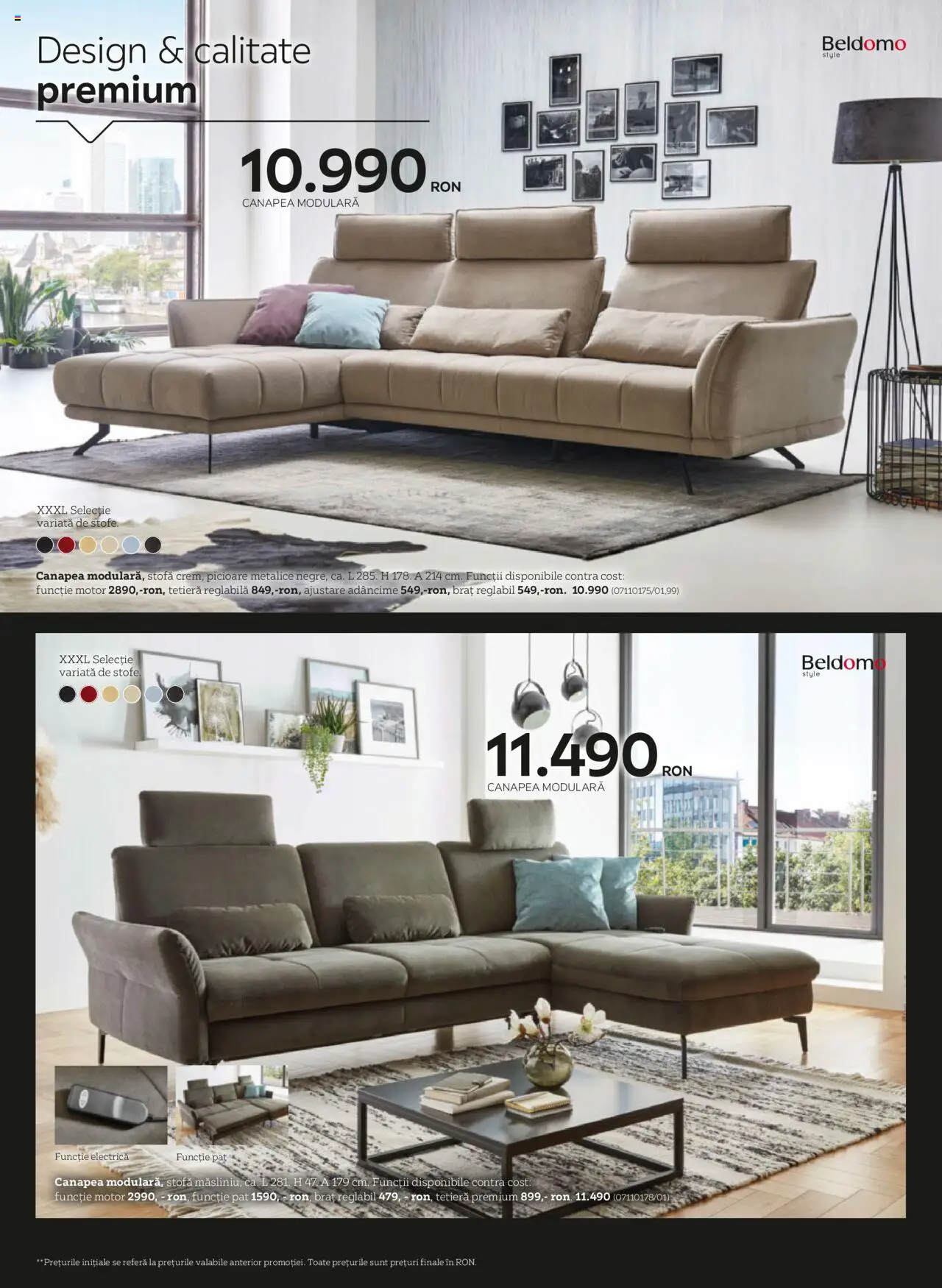 Catalog XXXLutz 7 Aprilie - 31 Decembrie 2025 | Pagina 2 | Produse: Delgeç, Pat, Canapea