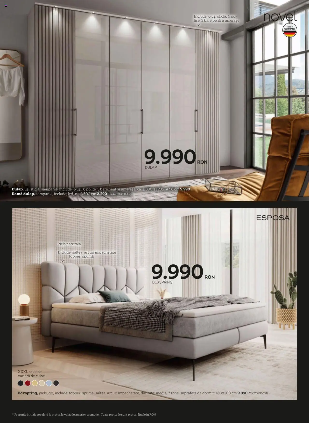 Catalog XXXLutz 7 Aprilie - 31 Decembrie 2025 | Pagina 24 | Produse: Saltea, Topper