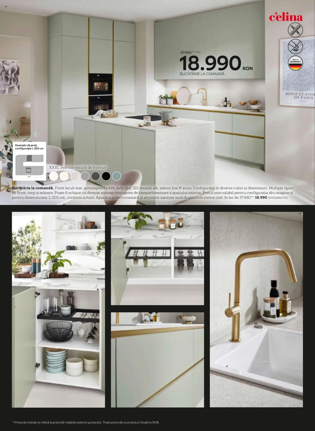 Catalog XXXLutz 7 Aprilie - 31 Decembrie 2025 | Pagina 34 | Produse: Mâner, Bucătărie