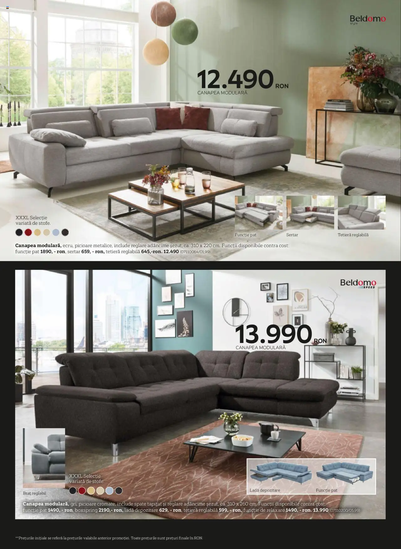 Catalog XXXLutz 7 Aprilie - 31 Decembrie 2025 | Pagina 4 | Produse: Delgeç, Pat, Canapea