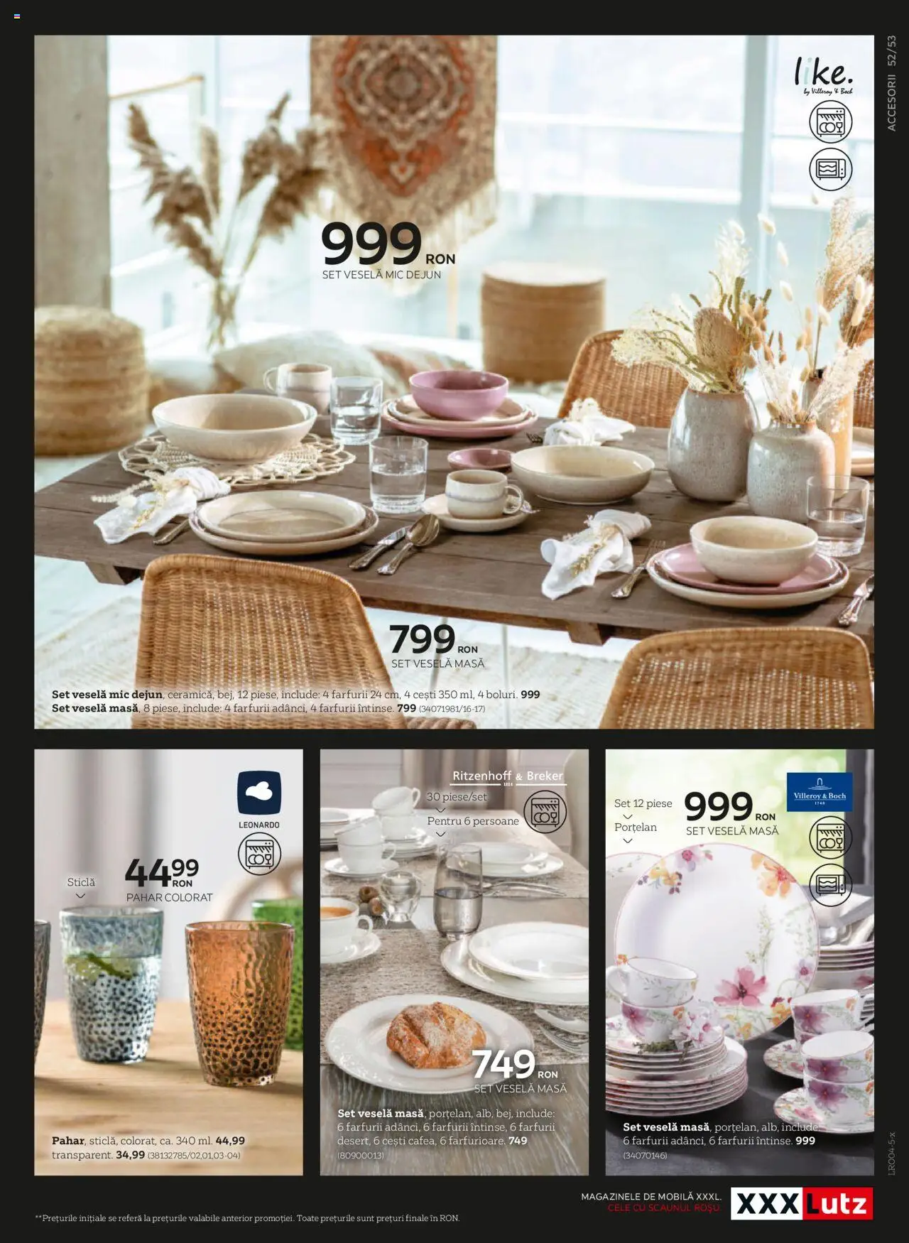 Catalog XXXLutz 7 Aprilie - 31 Decembrie 2025 | Pagina 53 | Produse: Masă, Dağ çileği