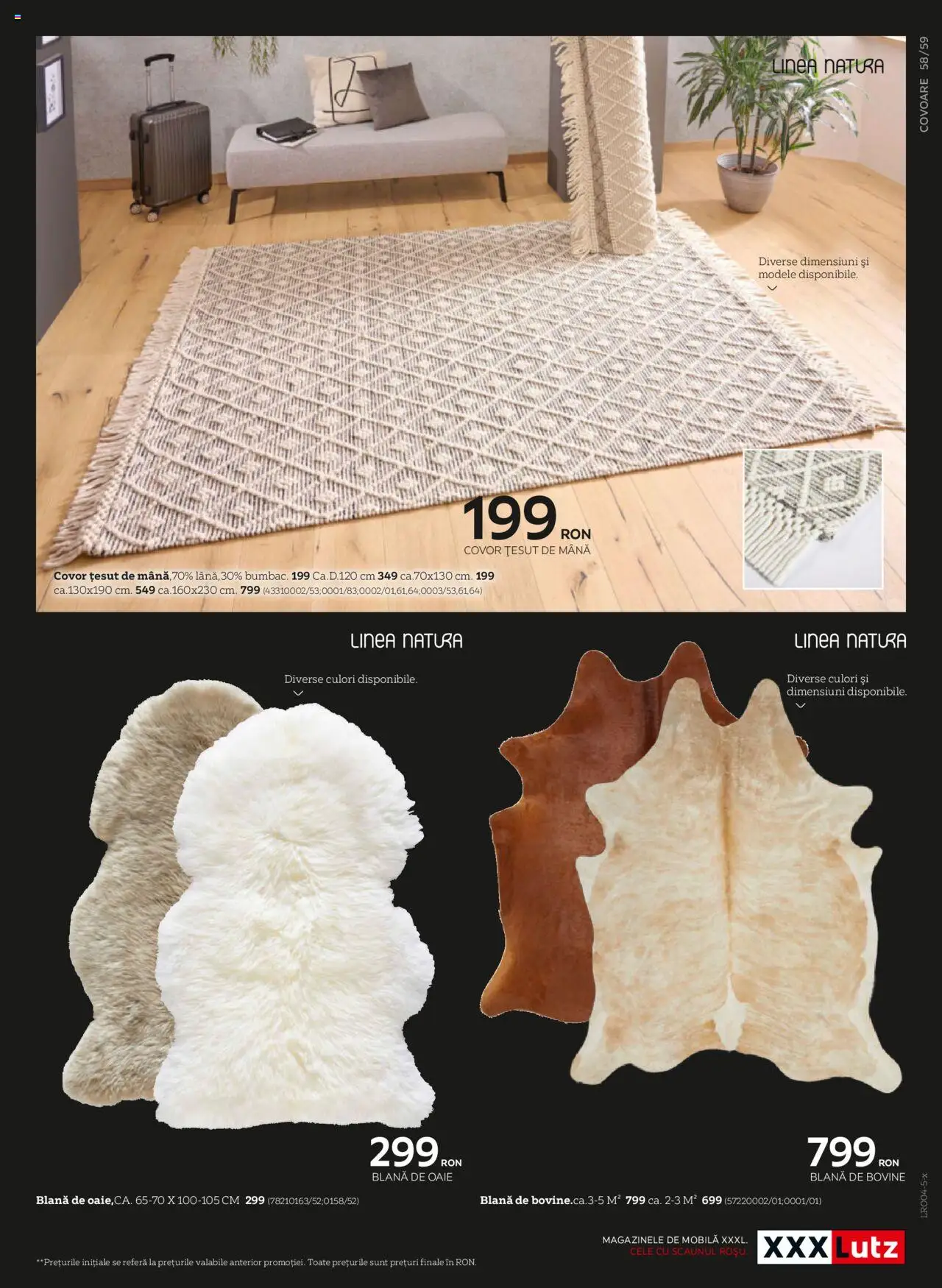 Catalog XXXLutz 7 Aprilie - 31 Decembrie 2025 | Pagina 59 | Produse: Covor