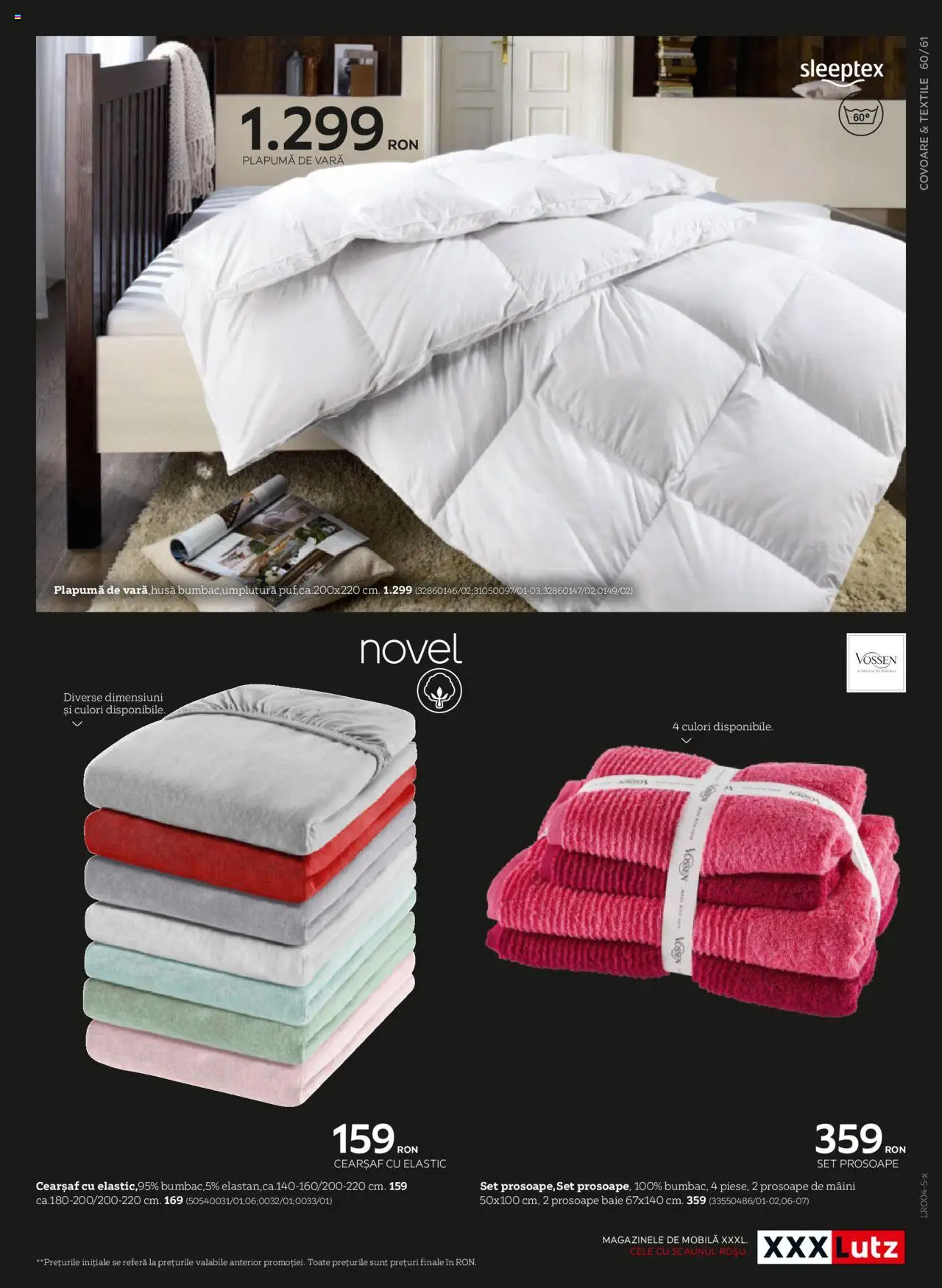 Catalog XXXLutz 7 Aprilie - 31 Decembrie 2025 | Pagina 61 | Produse: Plapumă
