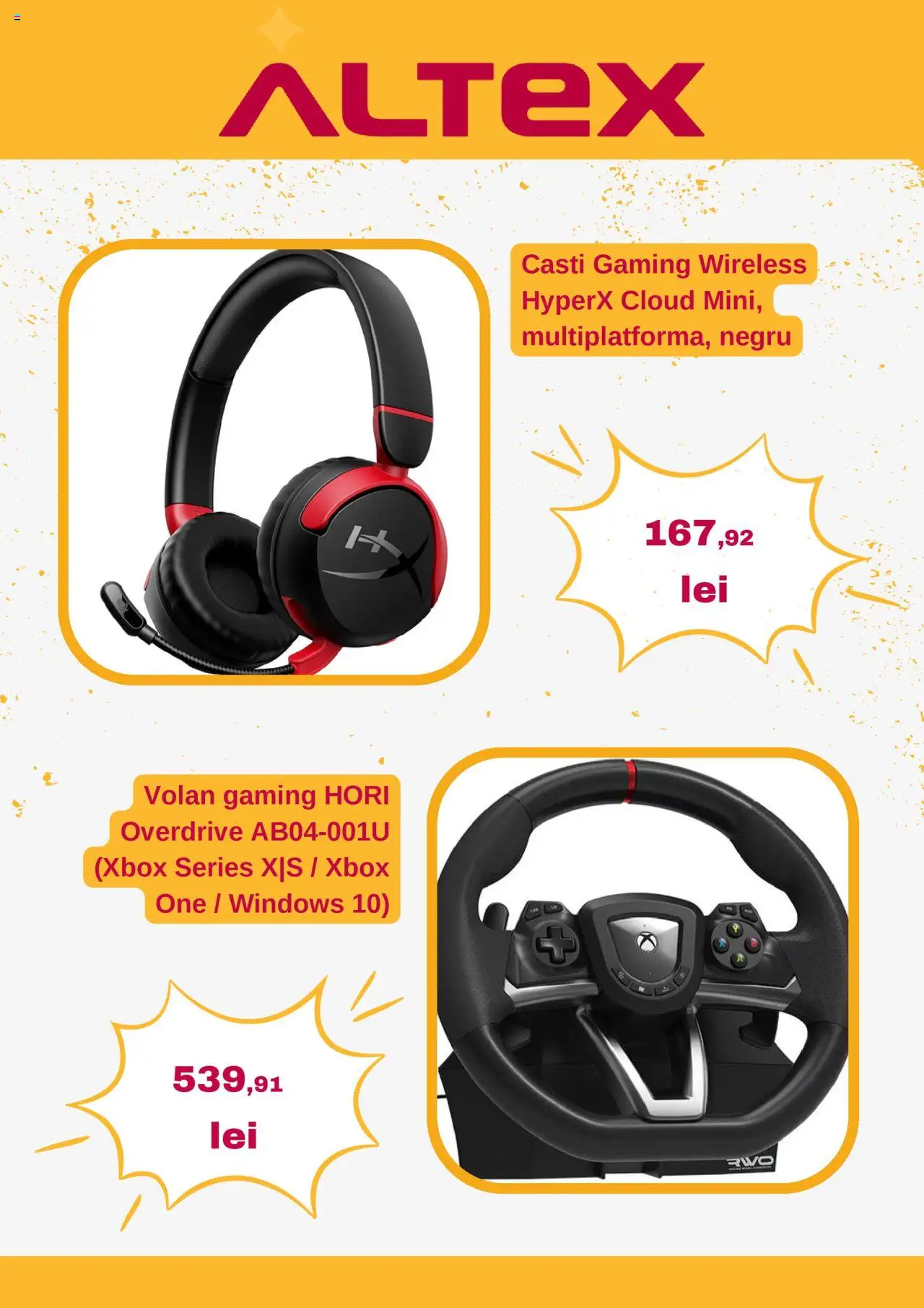 Catalog Altex 10 - 16 Aprilie 2025 | Pagina 4 | Produse: Căști, Xbox