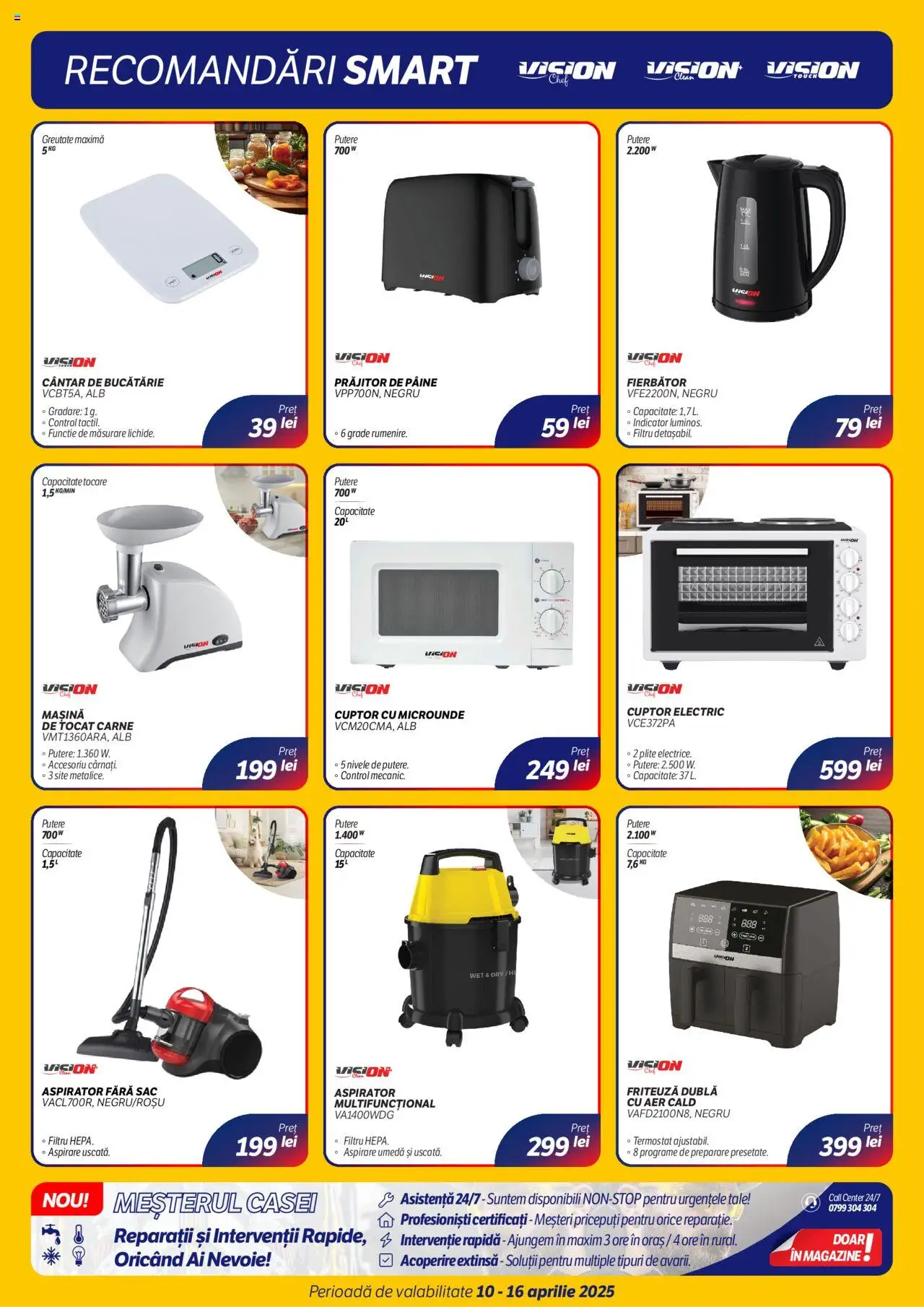 Catalog Flanco 10 - 16 Aprilie 2025 | Pagina 11 | Produse: Blender, Cuptor Cu Microunde, Aspirator, Cântar
