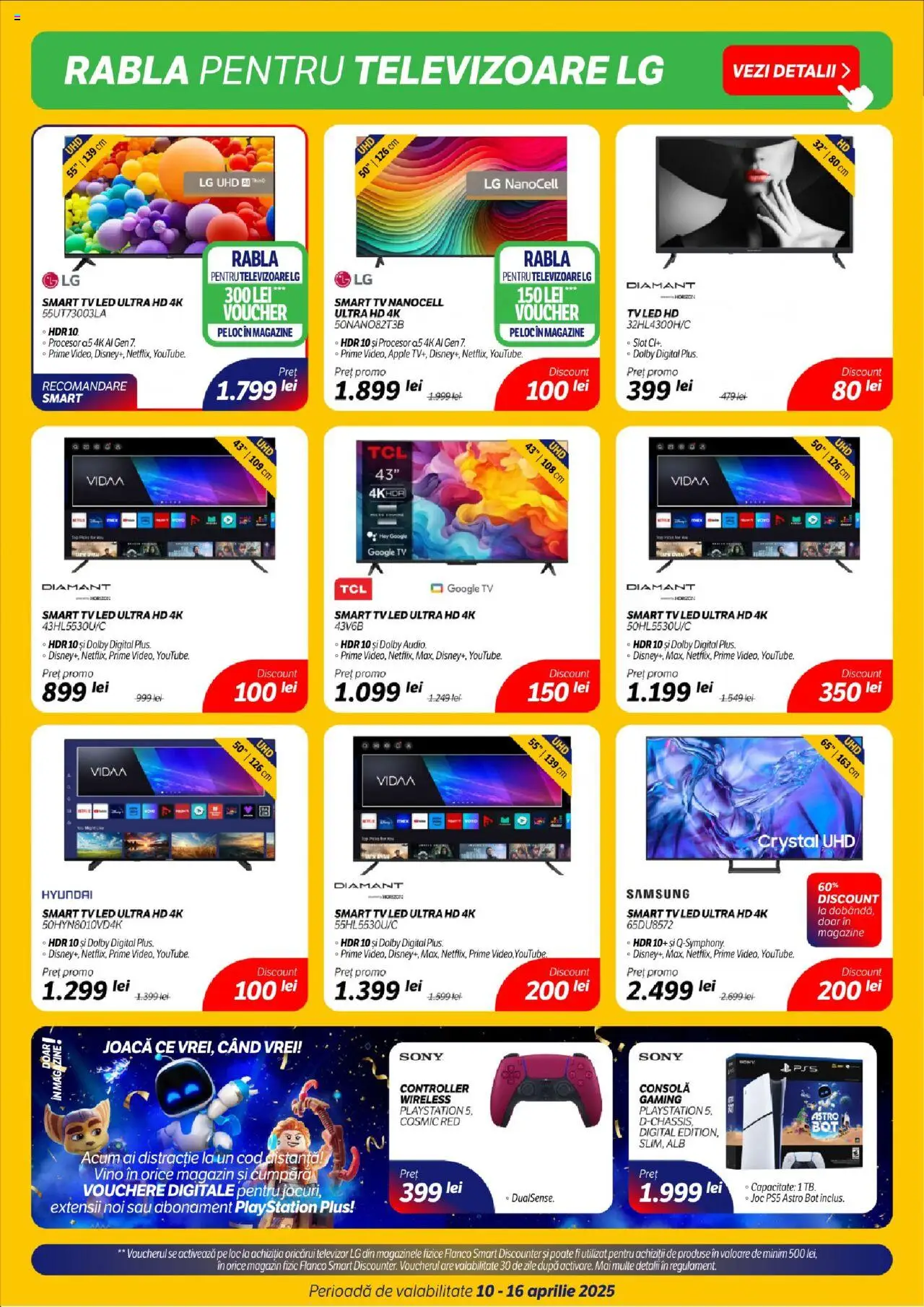 Catalog Flanco 10 - 16 Aprilie 2025 | Pagina 3 | Produse: Televizor, Joc, Babak, Apple