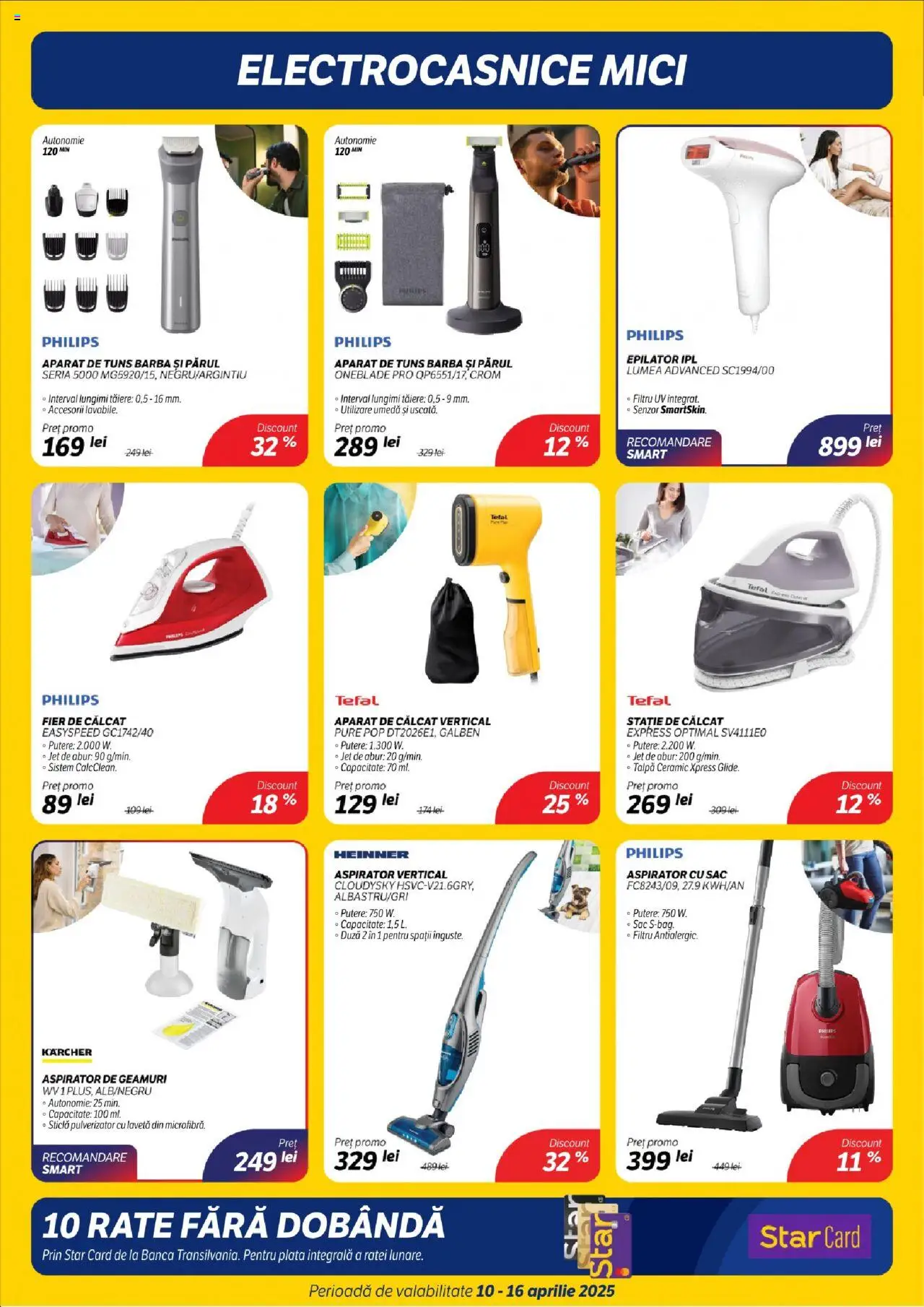 Catalog Flanco 10 - 16 Aprilie 2025 | Pagina 8 | Produse: Enginar, Aparat de călcat, Fier de călcat, Mici