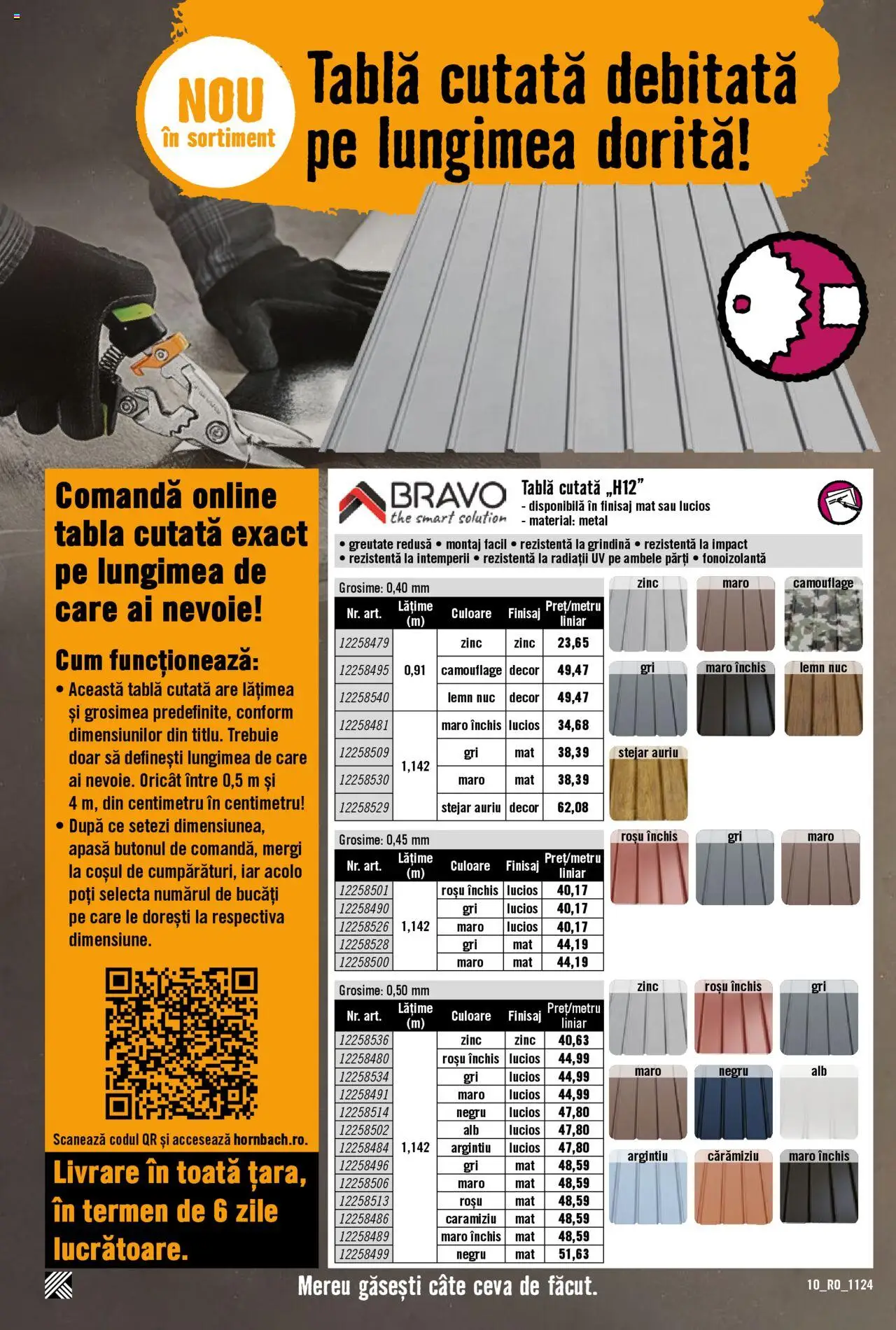 Catalog Hornbach 10 Aprilie - 11 Mai 2025 | Pagina 10 | Produse: Tablă, Peluş Köpek Yatağı