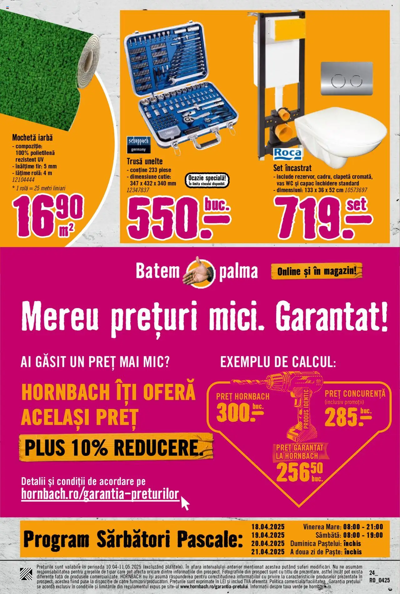 Catalog Hornbach 10 Aprilie - 11 Mai 2025 | Pagina 24 | Produse: Mochetă, Cutie, Paste