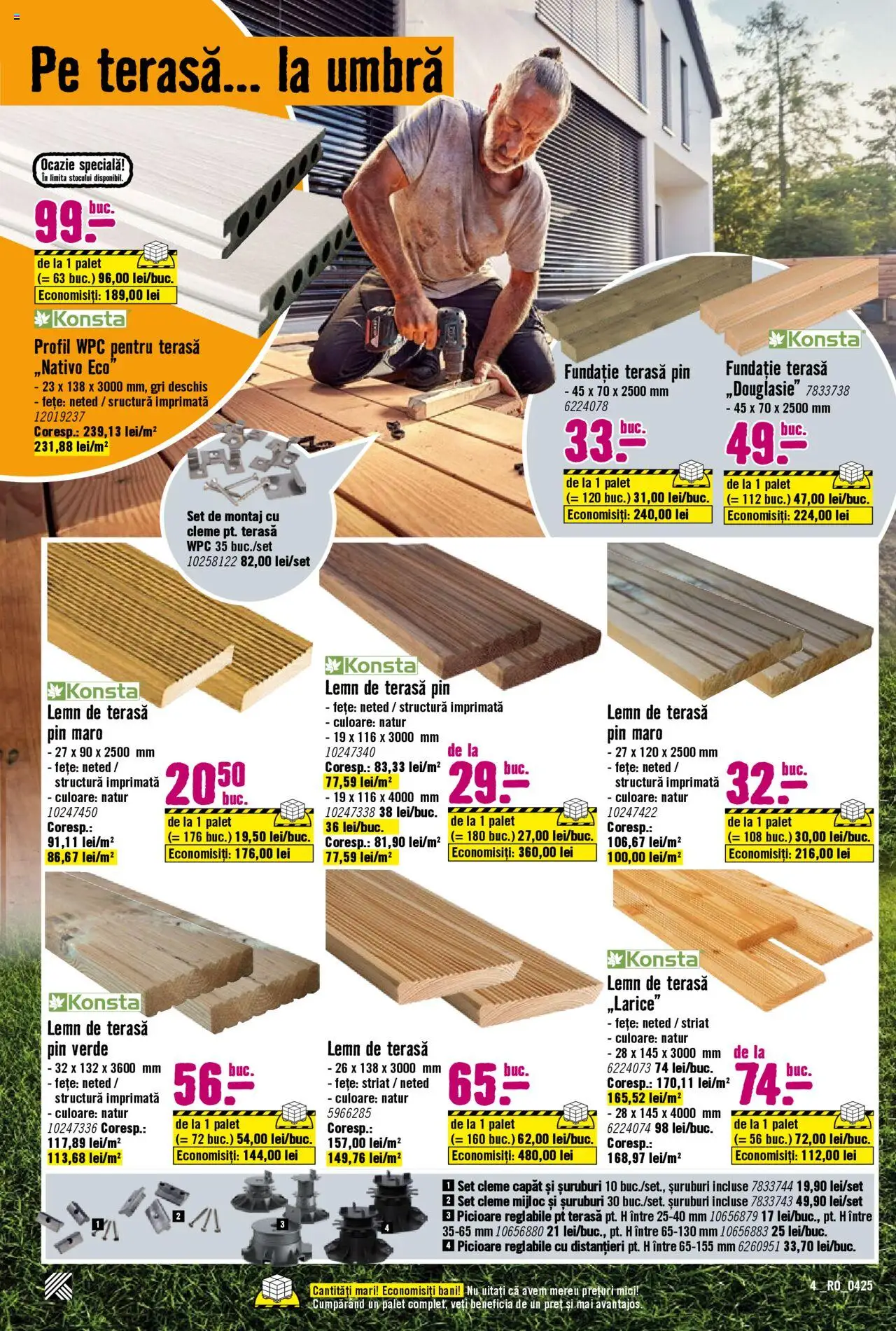 Catalog Hornbach 10 Aprilie - 11 Mai 2025 | Pagina 4 | Produse: Mici