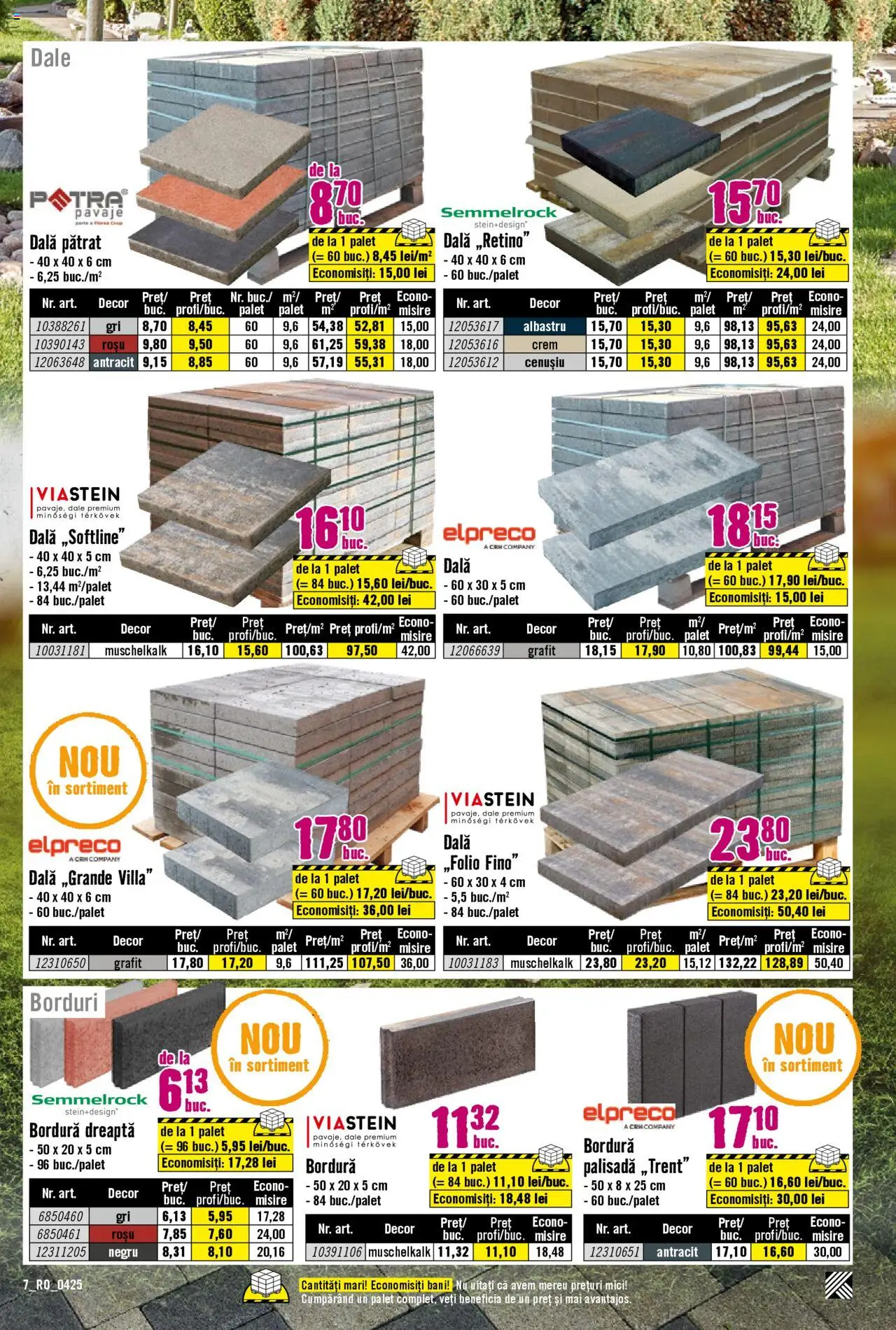 Catalog Hornbach 10 Aprilie - 11 Mai 2025 | Pagina 7 | Produse: Mici, Dale