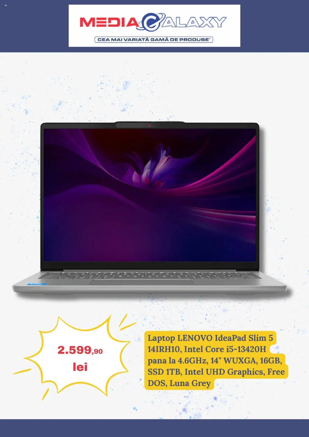 Catalog Media Galaxy 10 - 16 Aprilie 2025 | Pagina 3 | Produse: Laptop
