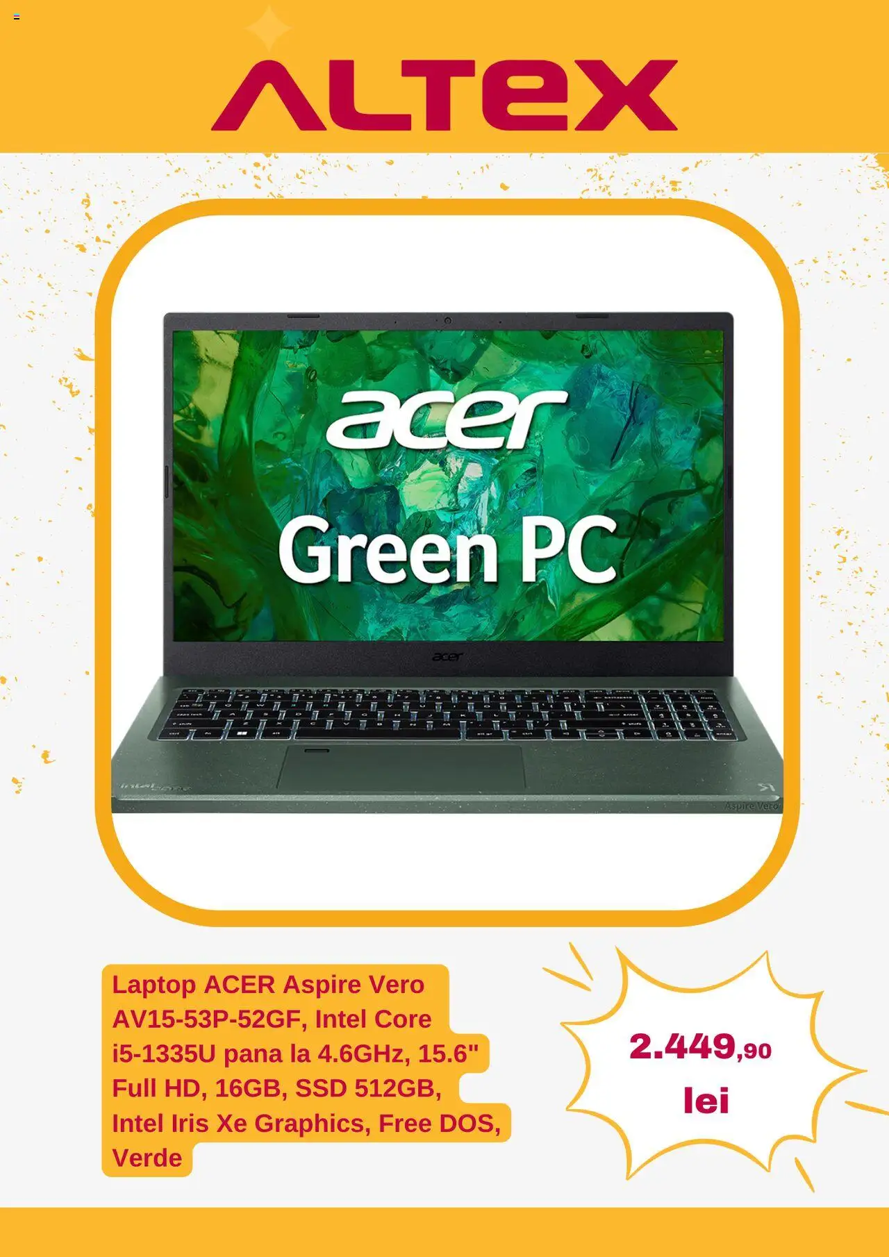 Catalog Altex 17 - 23 Aprilie 2025 | Pagina 3 | Produse: Laptop, Pc