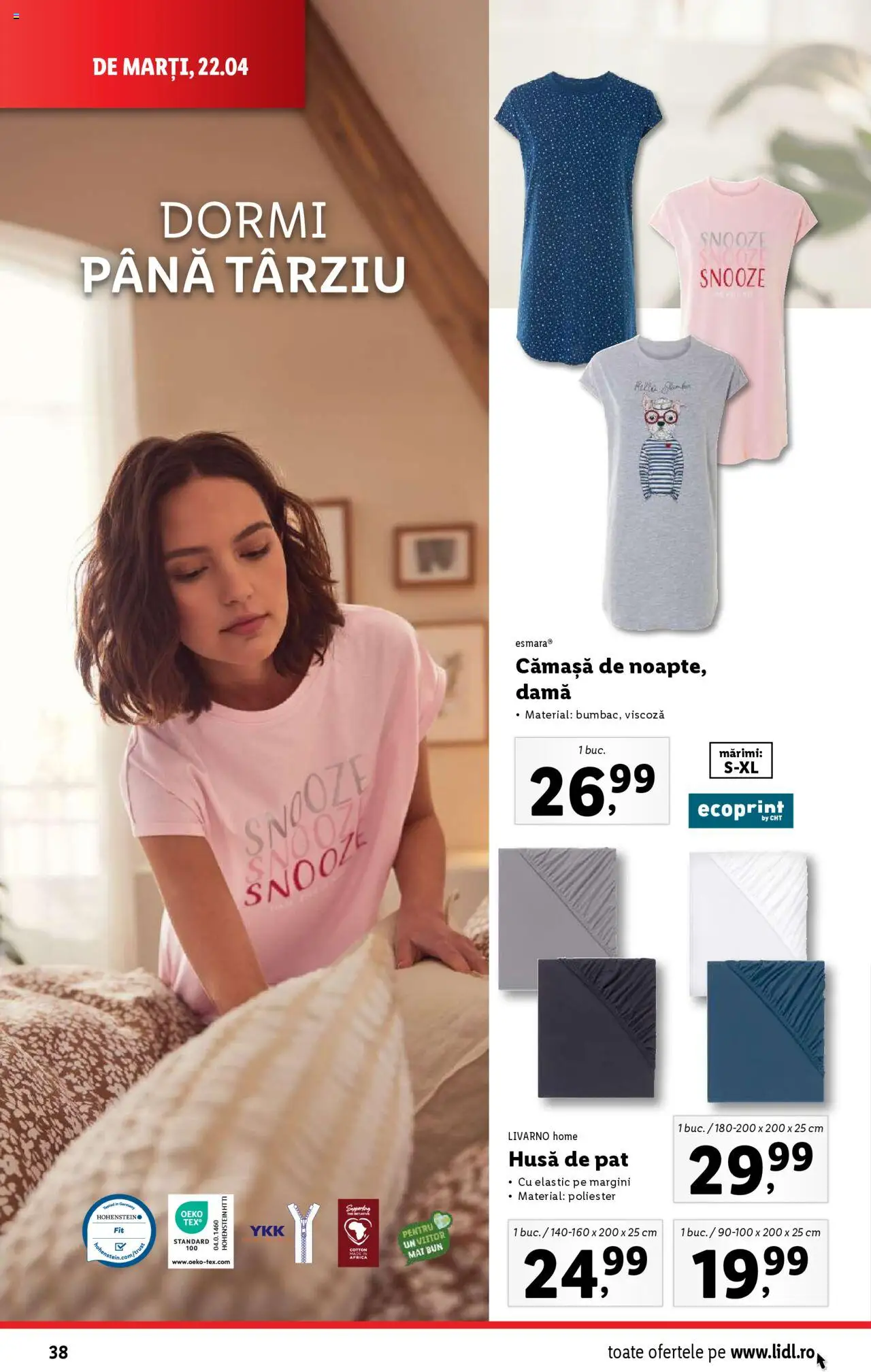 Catalog LIDL 22 - 27 Aprilie 2025 | Pagina 38 | Produse: Pat