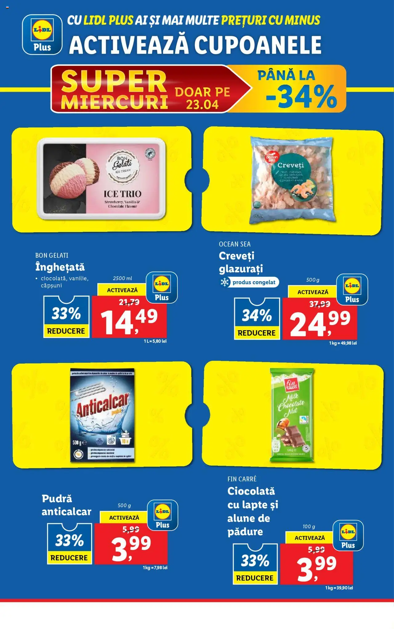 Catalog LIDL 22 - 27 Aprilie 2025 | Pagina 54 | Produse: Pudră, Alune, Lapte, Căpșuni