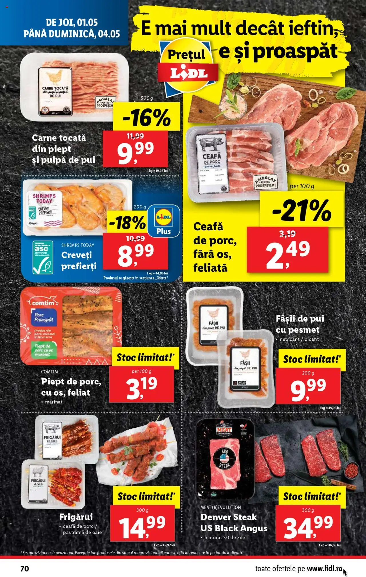 Catalog LIDL 28 Aprilie - 4 Mai 2025 | Pagina 70 | Produse: Keçeli kalem, Hacıyatmaz Kedi Oyuncağı, Carne tocată