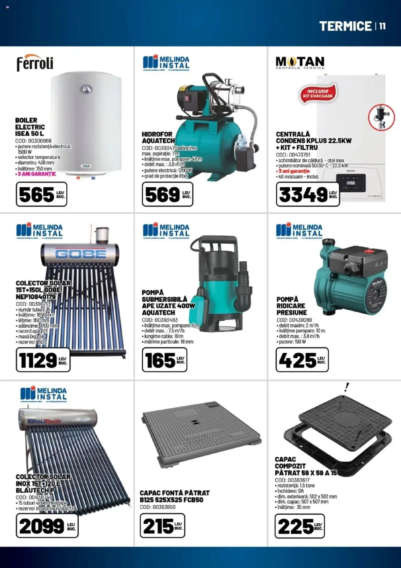Catalog Ambient 15 Aprilie - 22 Mai 2025 | Pagina 11 | Produse: Boiler, Cablu, Masă, Apă