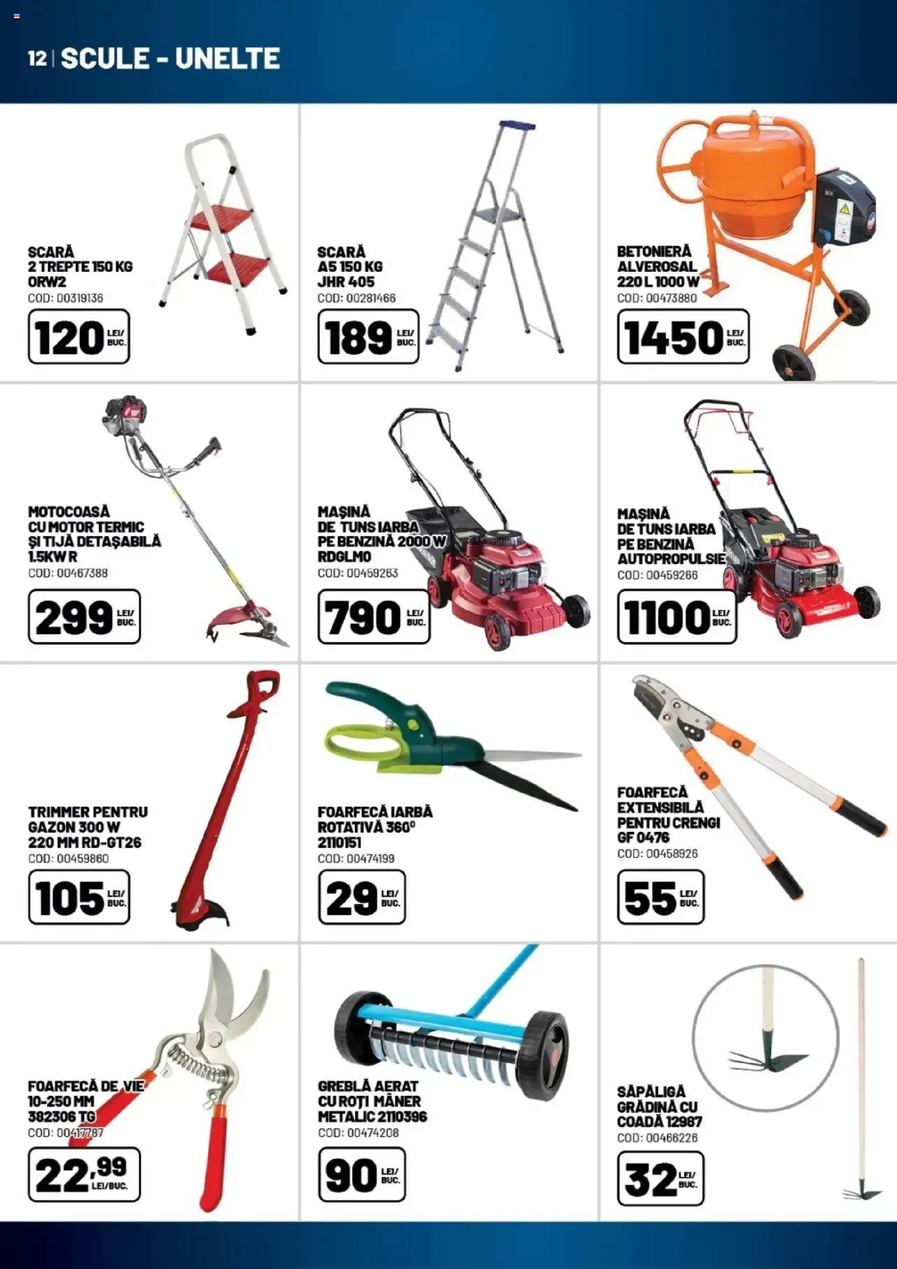Catalog Ambient 15 Aprilie - 22 Mai 2025 | Pagina 12 | Produse: Trimmer, Scară, Mâner
