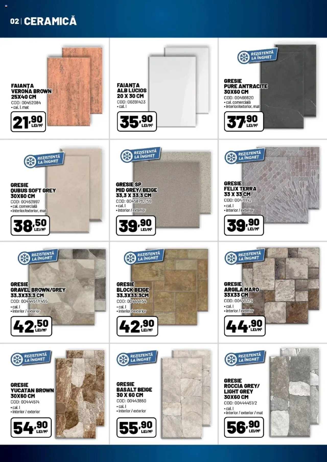 Catalog Ambient 15 Aprilie - 22 Mai 2025 | Pagina 2 | Produse: Faianță, Gresie