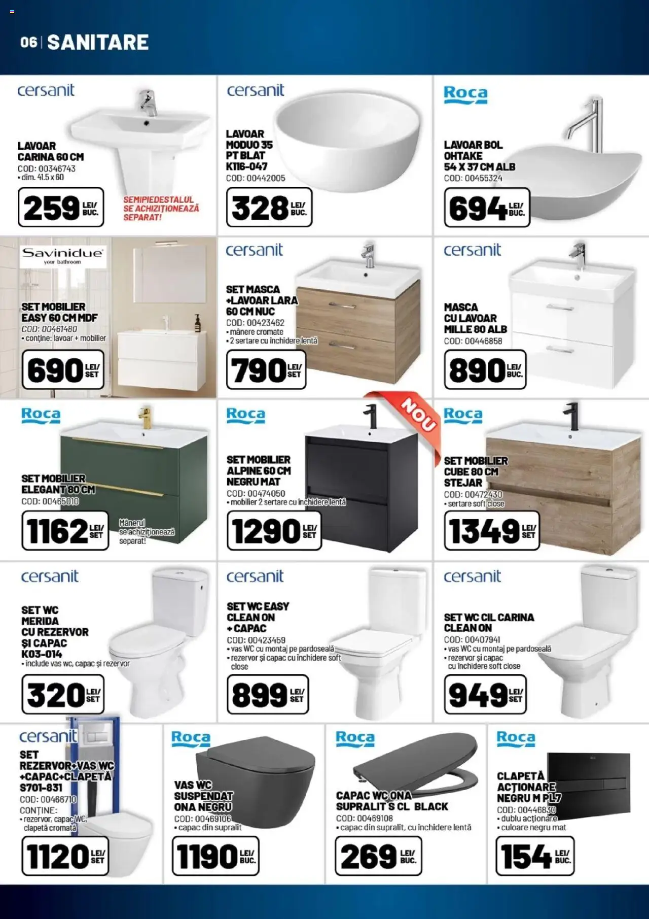 Catalog Ambient 15 Aprilie - 22 Mai 2025 | Pagina 6 | Produse: Pomelo, Bol, Lavoar, Pardoseală
