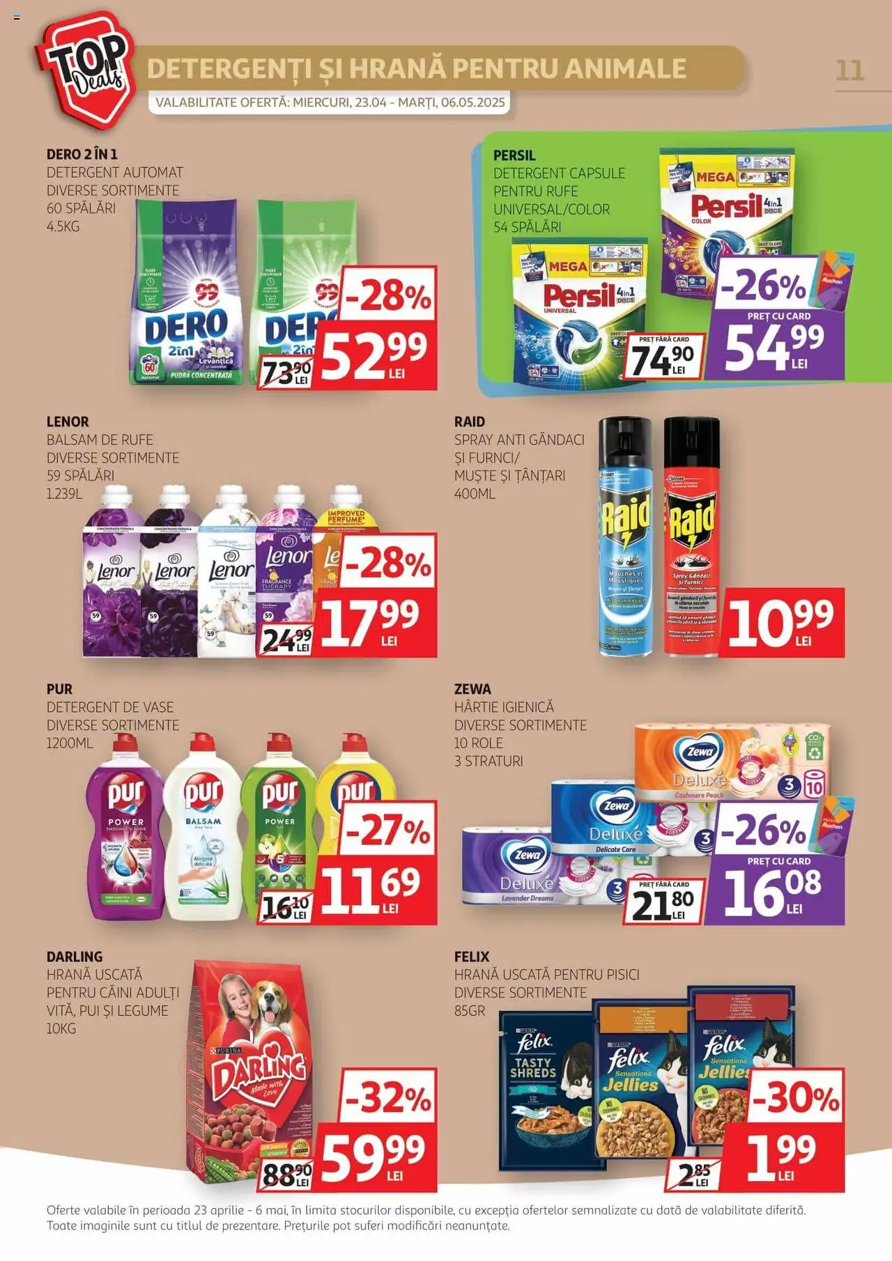 Catalog Auchan 23 Aprilie - 6 Mai 2025 | Pagina 11