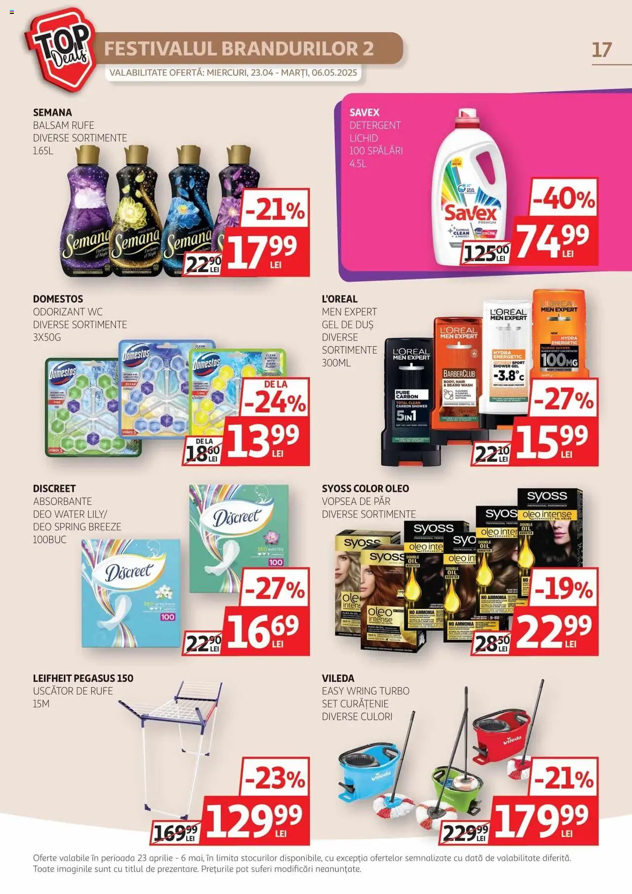 Catalog Auchan 23 Aprilie - 6 Mai 2025 | Pagina 17