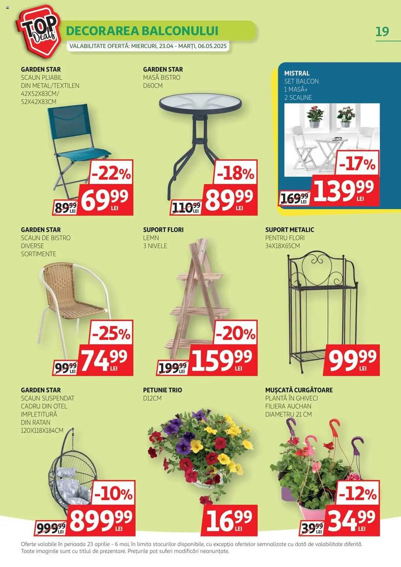 Catalog Auchan 23 Aprilie - 6 Mai 2025 | Pagina 19