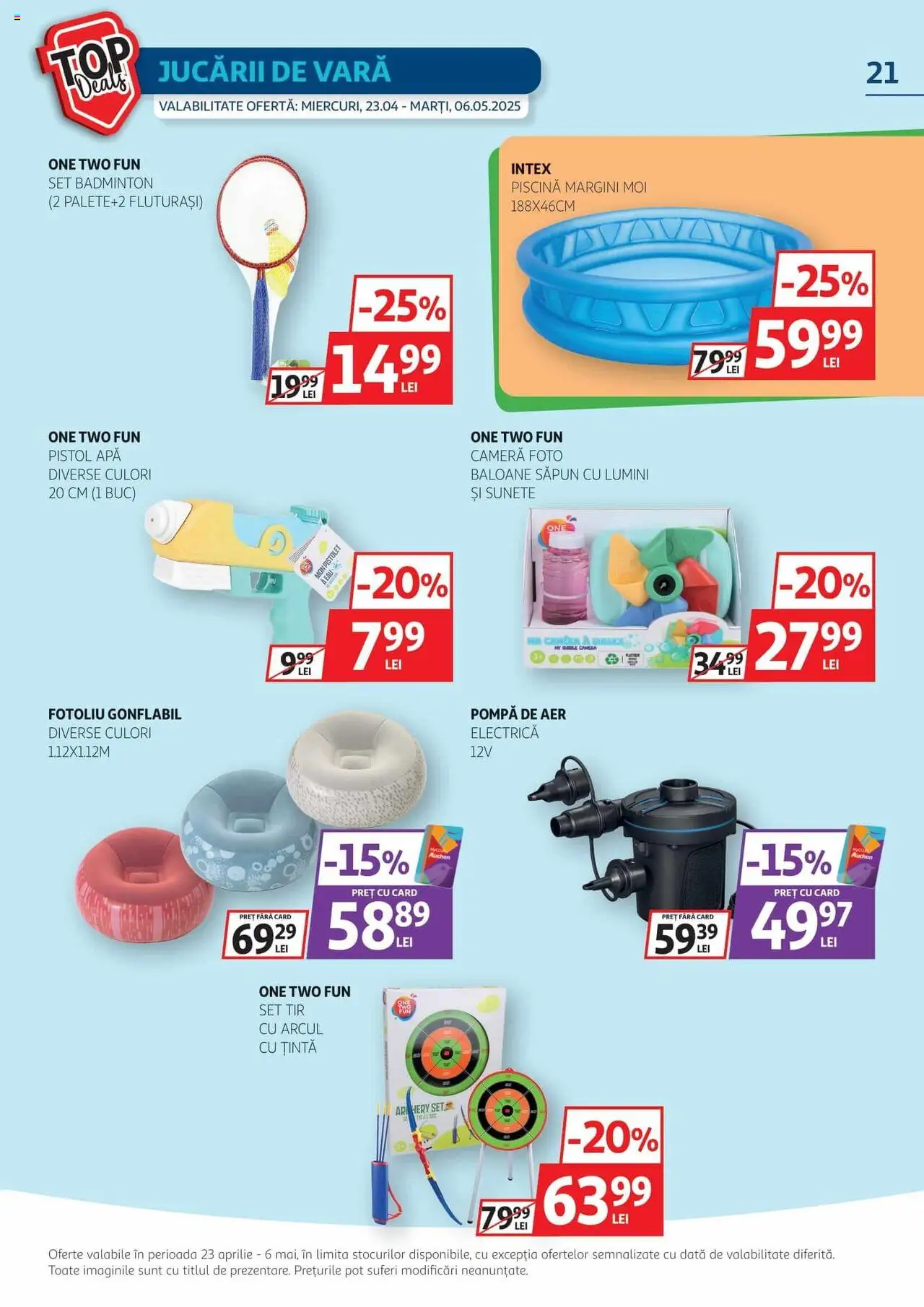Catalog Auchan 23 Aprilie - 6 Mai 2025 | Pagina 21