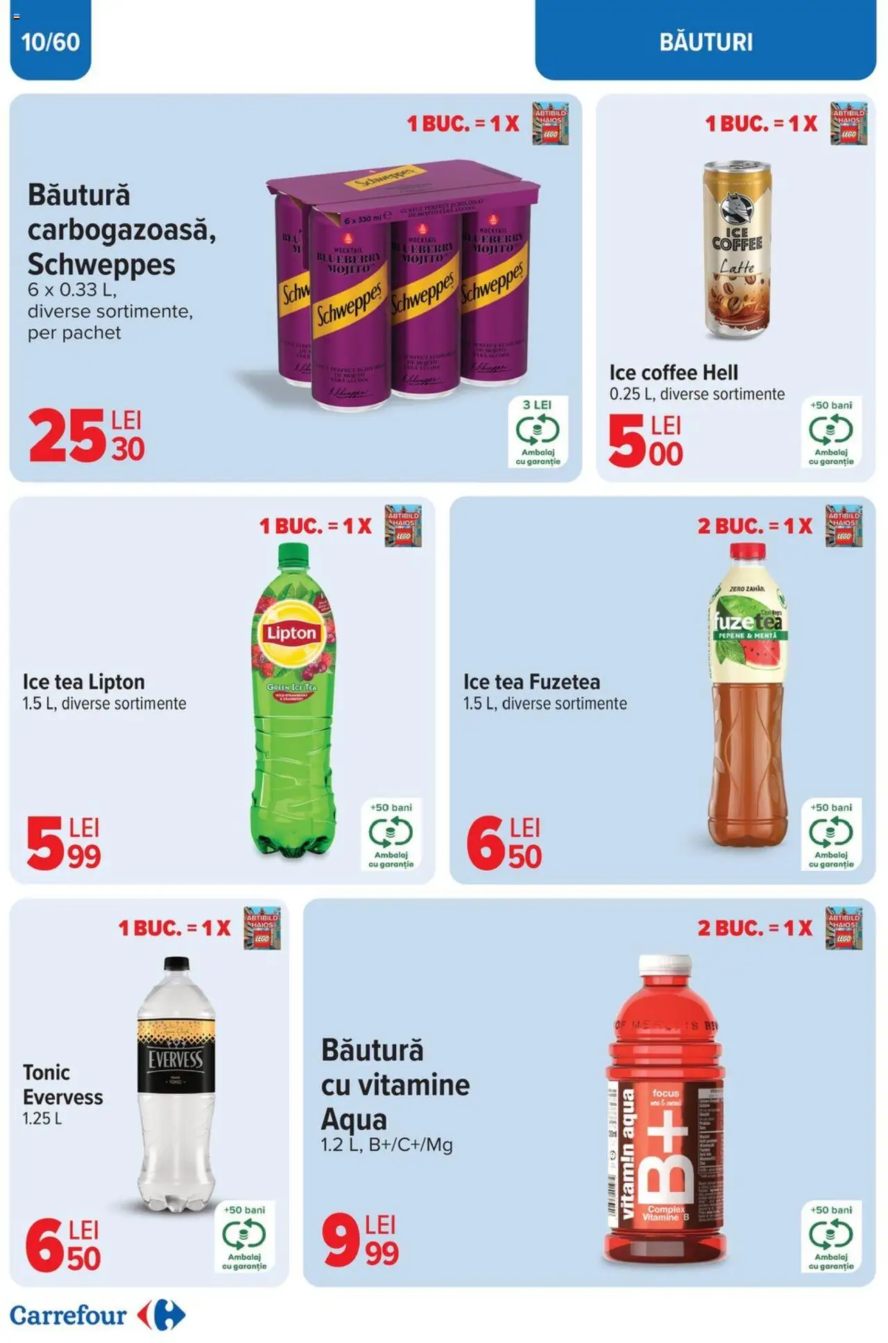 Catalog Carrefour 23 Aprilie - 6 Mai 2025 | Pagina 10 | Produse: Pară, Ice tea, Zahăr