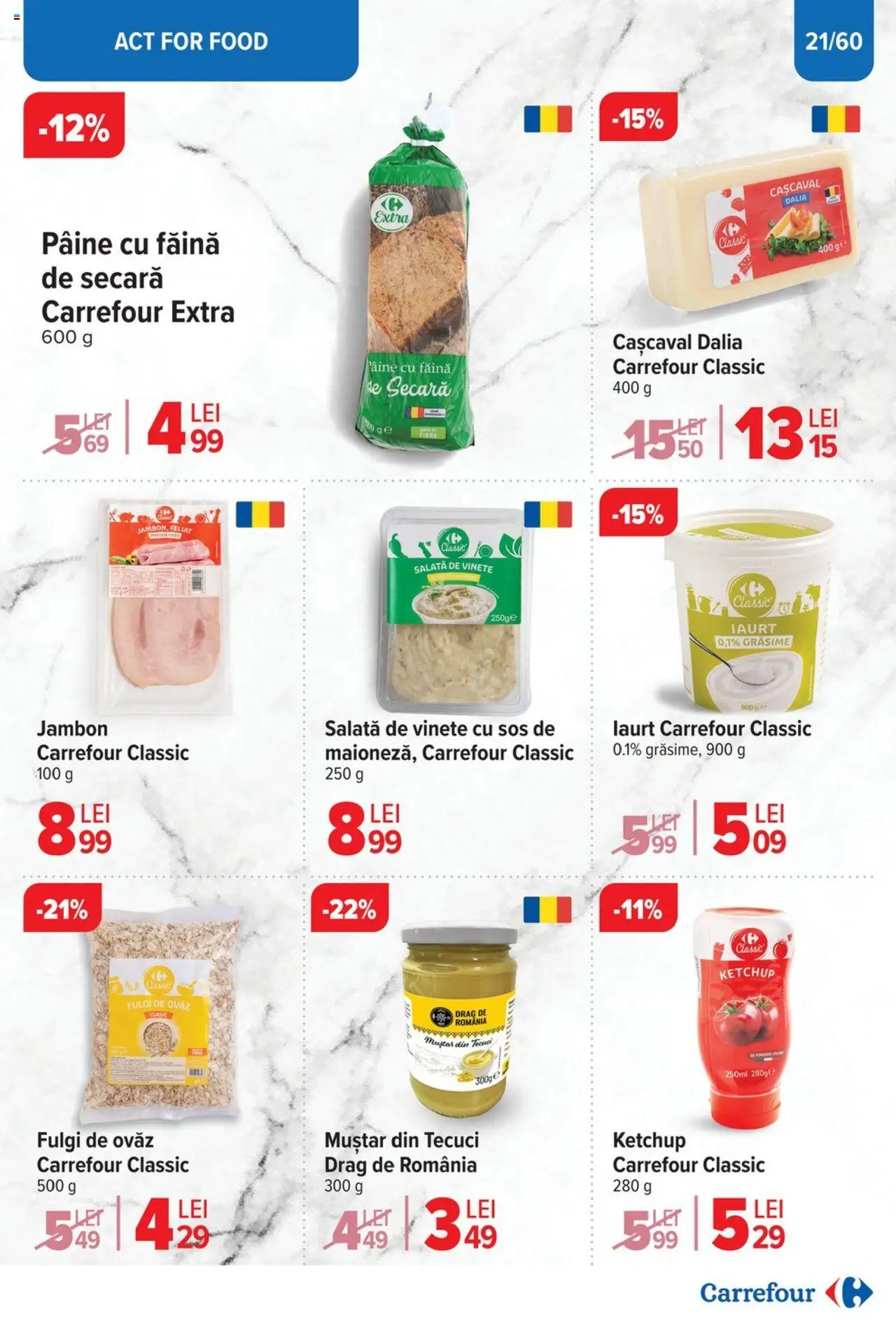 Catalog Carrefour 23 Aprilie - 6 Mai 2025 | Pagina 23 | Produse: Cașcaval, Muștar, Ketchup, Sos