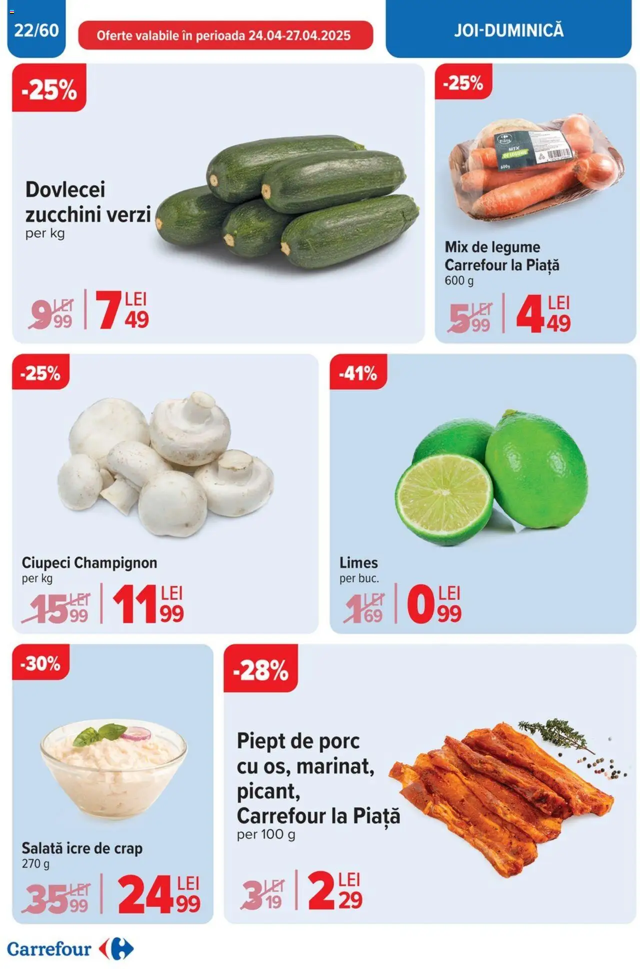 Catalog Carrefour 23 Aprilie - 6 Mai 2025 | Pagina 24 | Produse: Salată, Legume