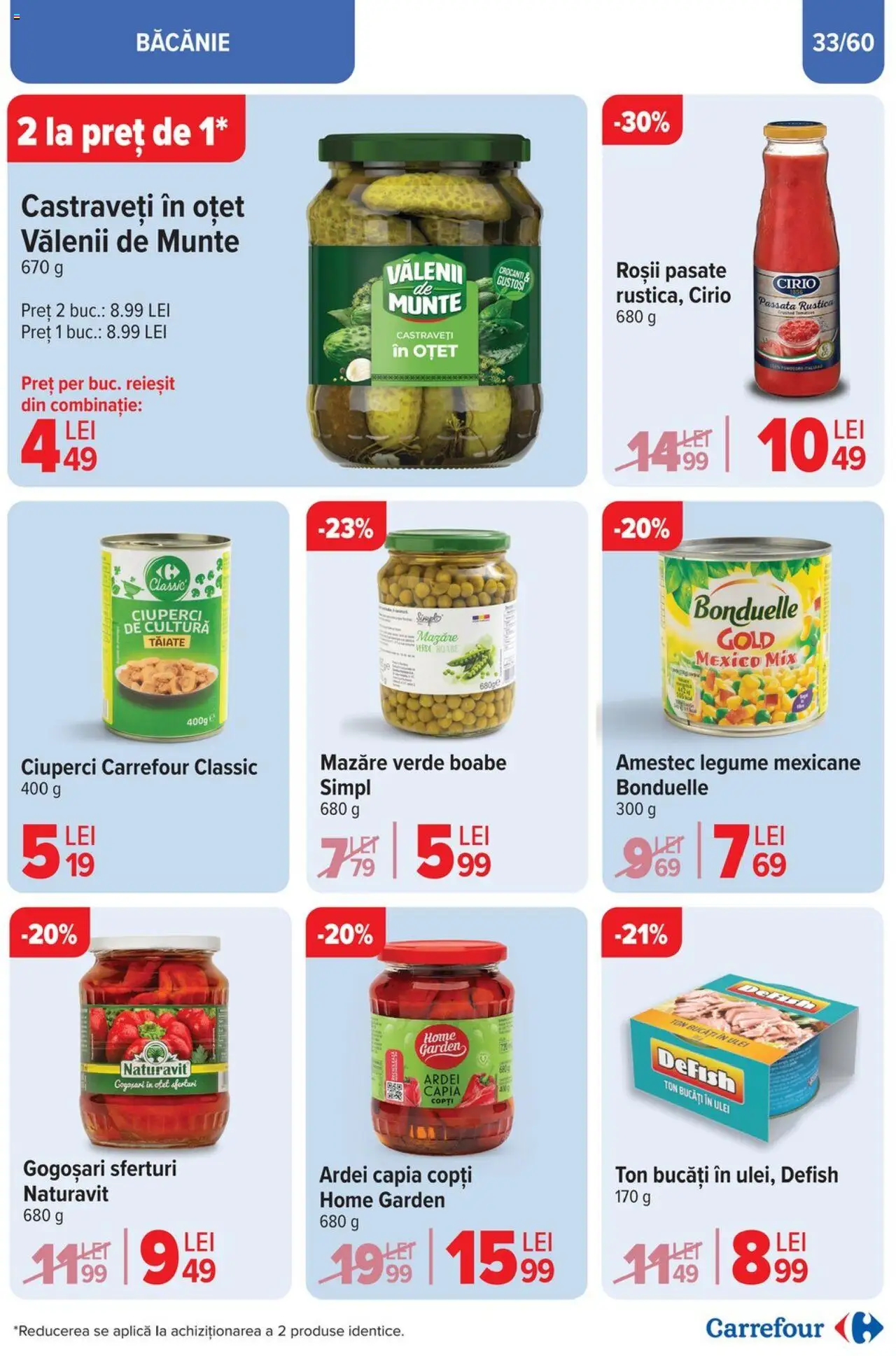 Catalog Carrefour 23 Aprilie - 6 Mai 2025 | Pagina 35 | Produse: Ciuperci, Ulei, Oțet, Roșii