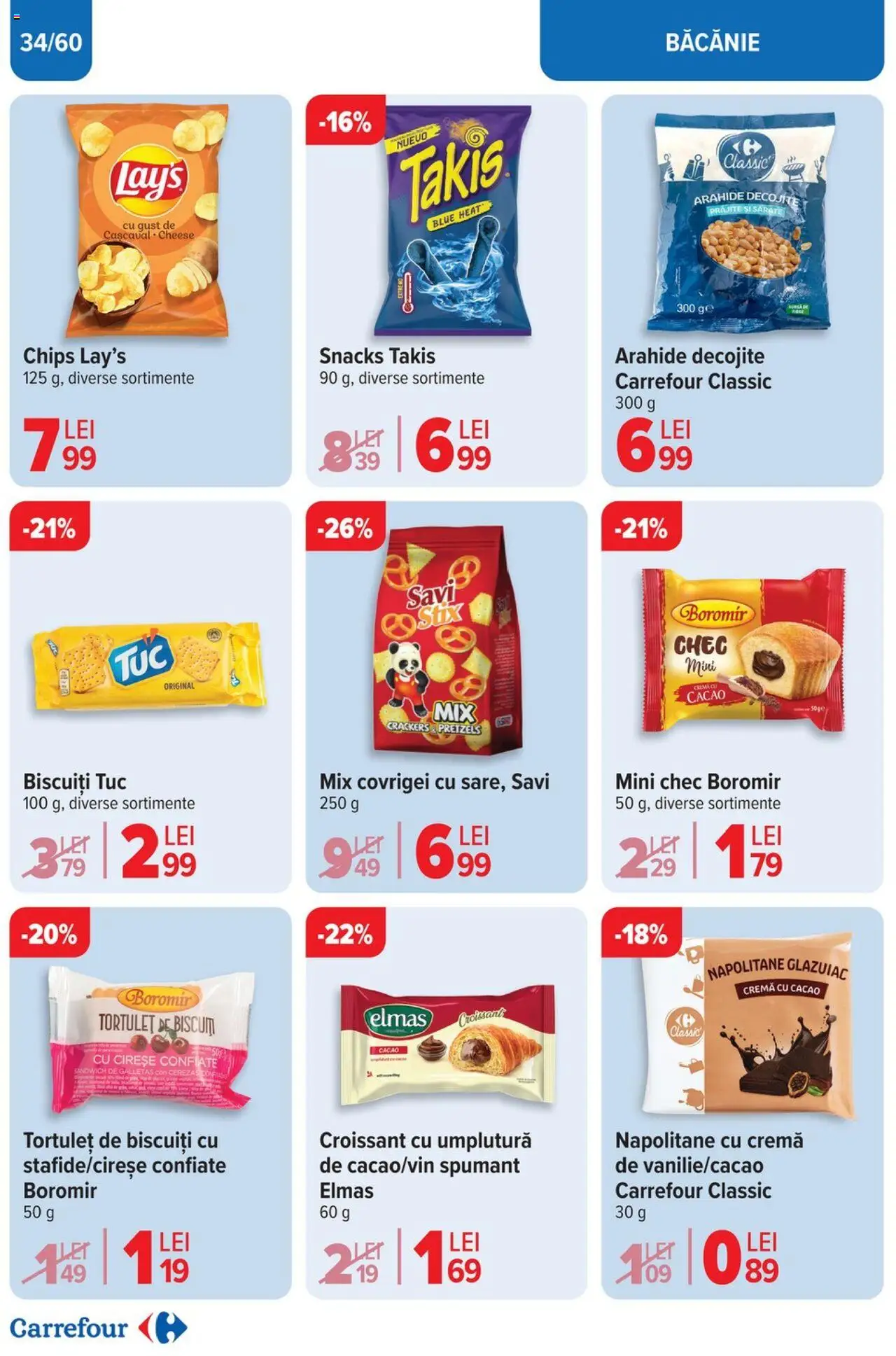 Catalog Carrefour 23 Aprilie - 6 Mai 2025 | Pagina 36 | Produse: Napolitane, Covrigei, Cacao, Cireșe