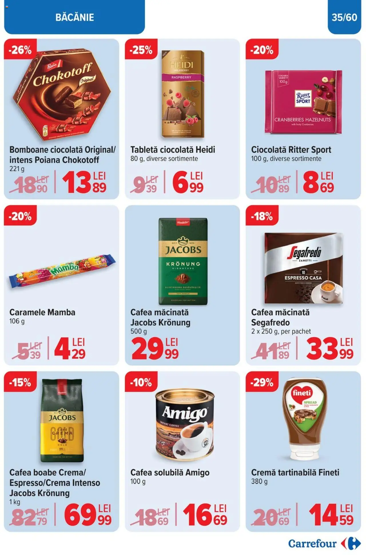 Catalog Carrefour 23 Aprilie - 6 Mai 2025 | Pagina 37 | Produse: Cremă, Cafea, Ciocolată, Cremă tartinabilă