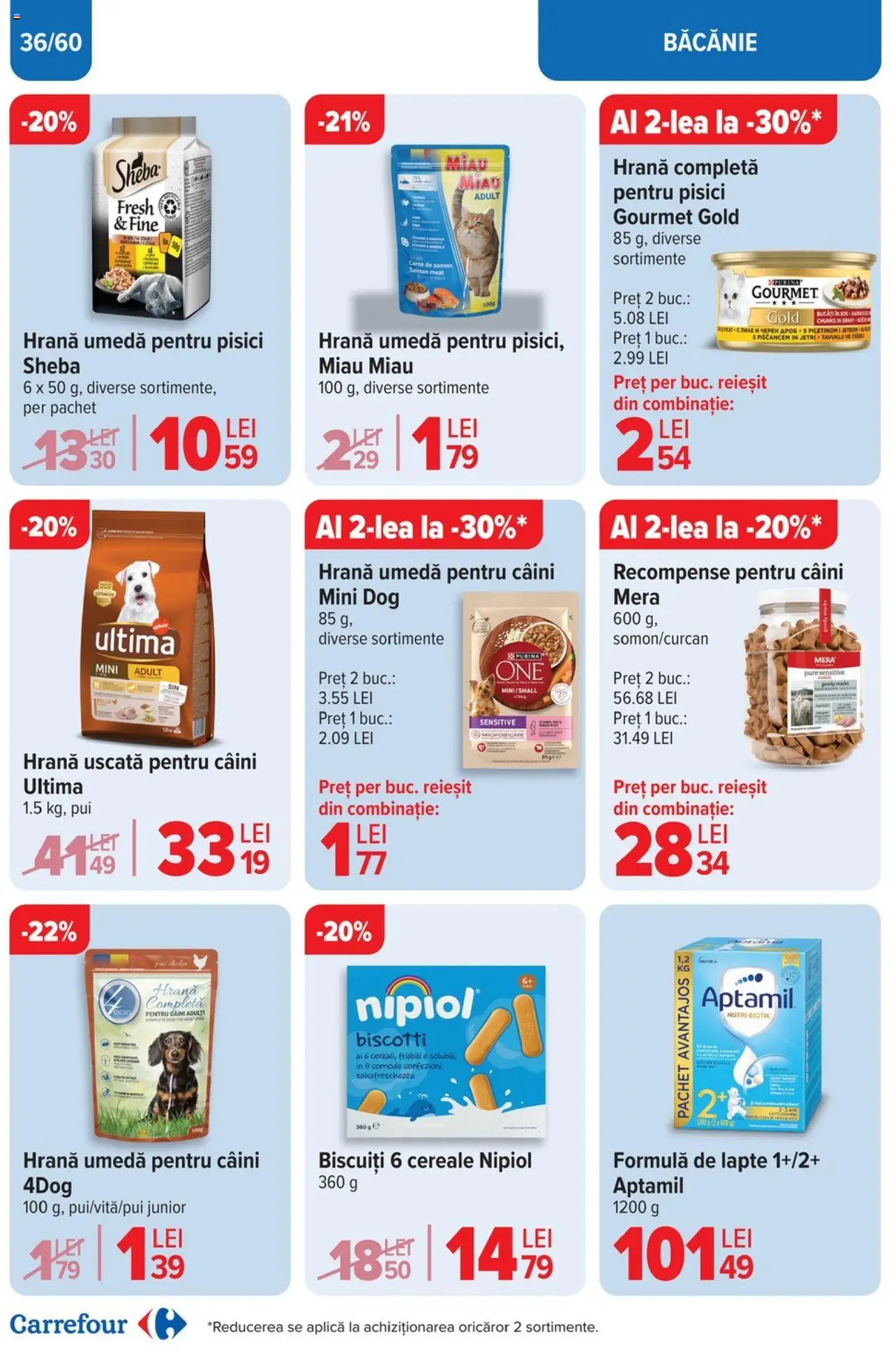Catalog Carrefour 23 Aprilie - 6 Mai 2025 | Pagina 38 | Produse: Hacıyatmaz Kedi Oyuncağı, Lapte, Cereale, Biscuiți