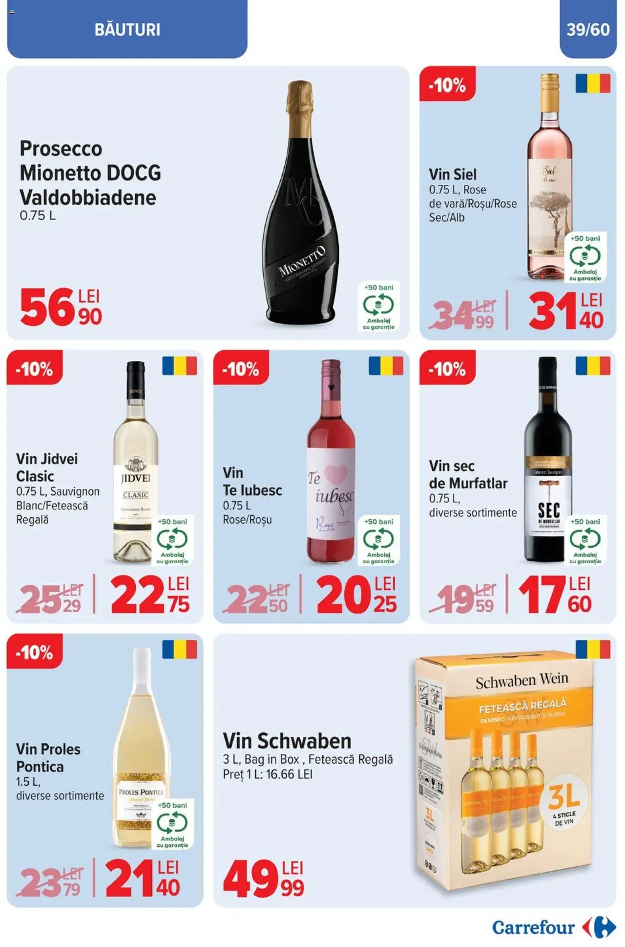 Catalog Carrefour 23 Aprilie - 6 Mai 2025 | Pagina 41 | Produse: Prosecco, Vin