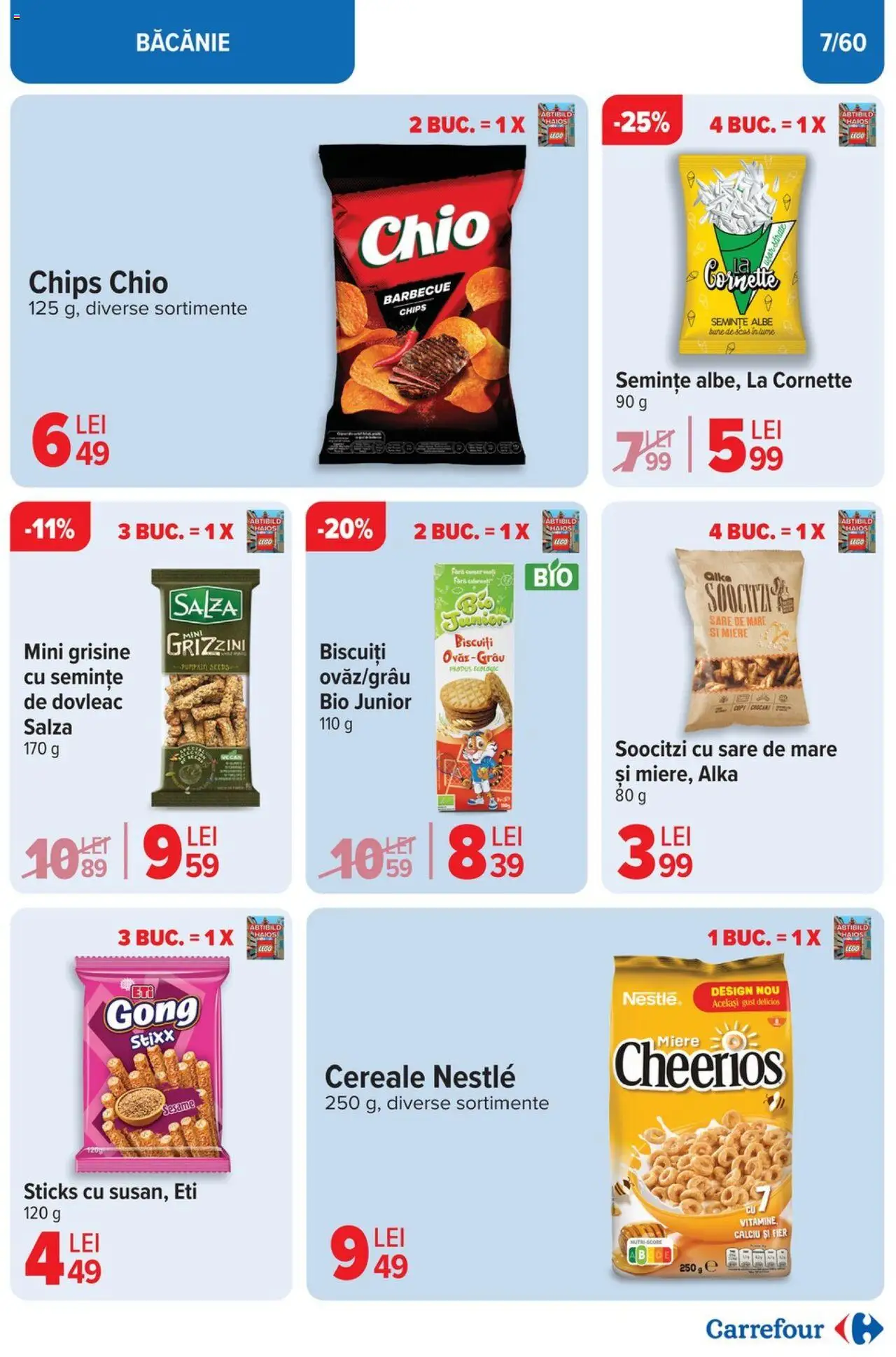Catalog Carrefour 23 Aprilie - 6 Mai 2025 | Pagina 7 | Produse: Dovleac, Semințe, Cereale, Sare