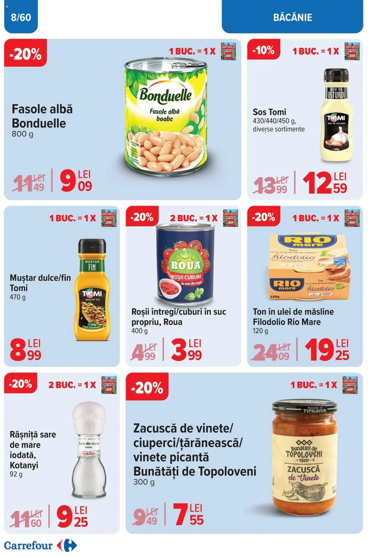Catalog Carrefour 23 Aprilie - 6 Mai 2025 | Pagina 8 | Produse: Măsline, Ulei, Roșii, Sos