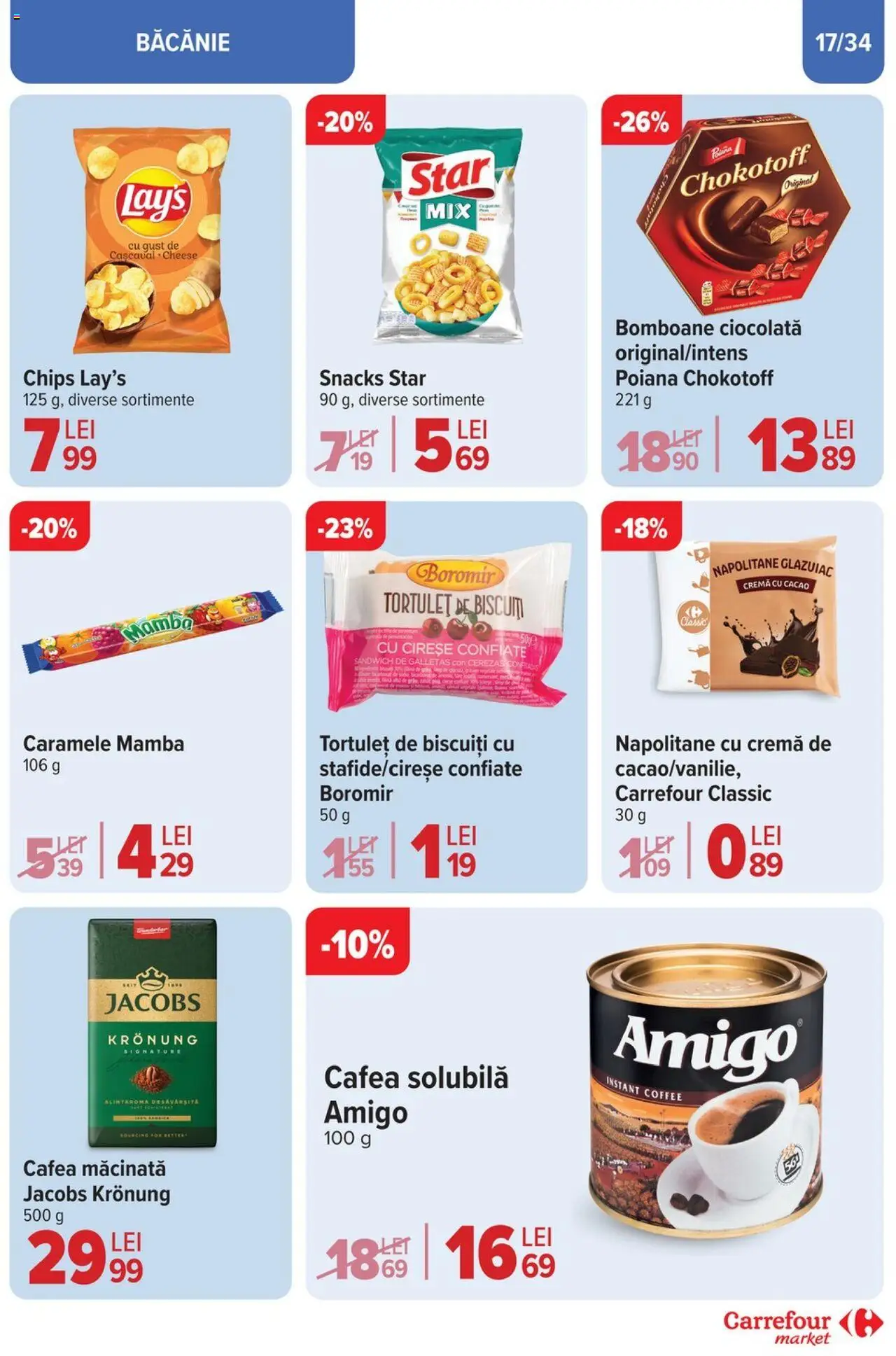 Catalog Carrefour 23 Aprilie - 6 Mai 2025 | Pagina 17 | Produse: Köpek çiti, Cafea, Cacao, Caramele