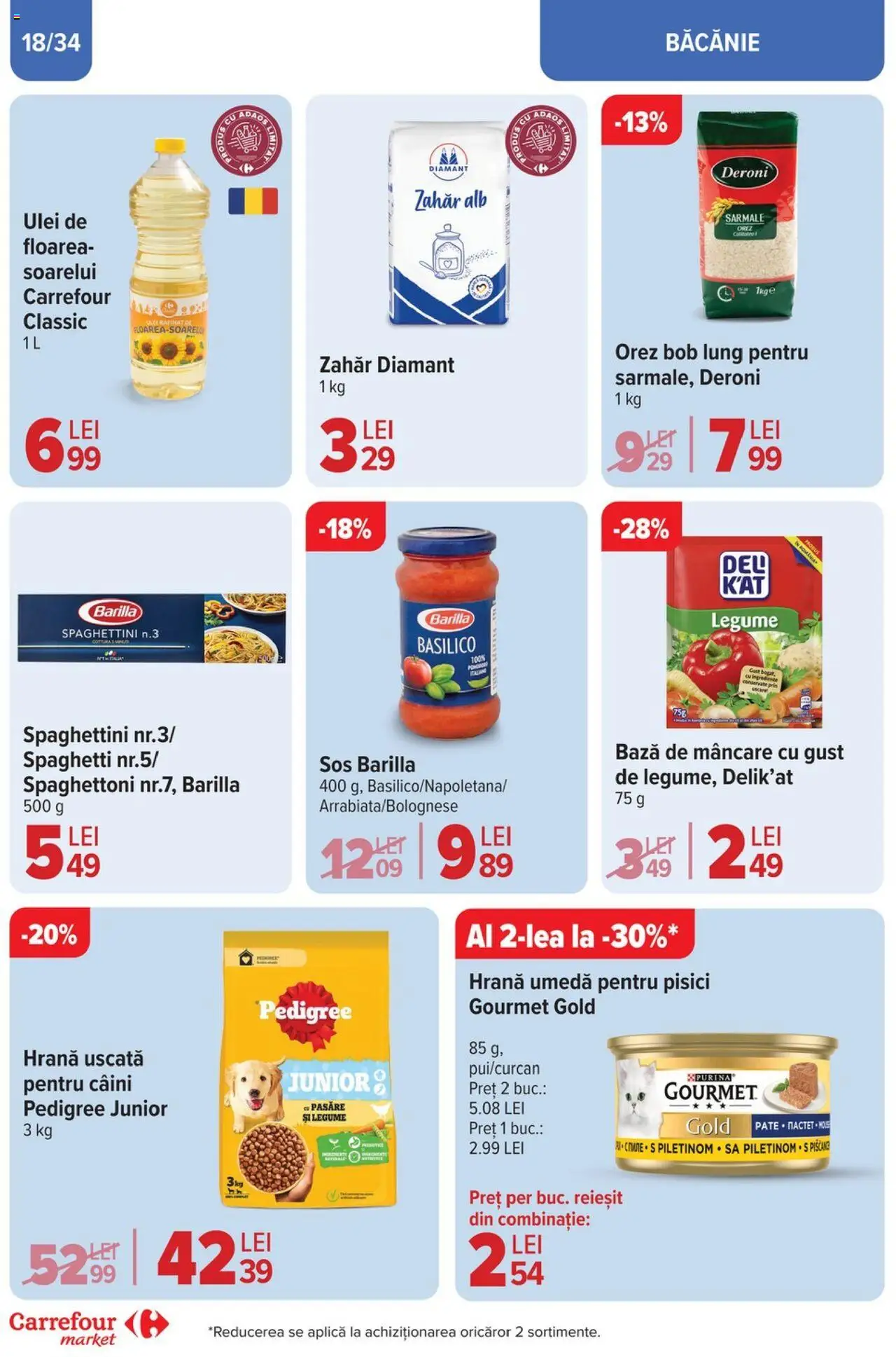 Catalog Carrefour 23 Aprilie - 6 Mai 2025 | Pagina 18 | Produse: Ulei, Legume, Bant, Sos