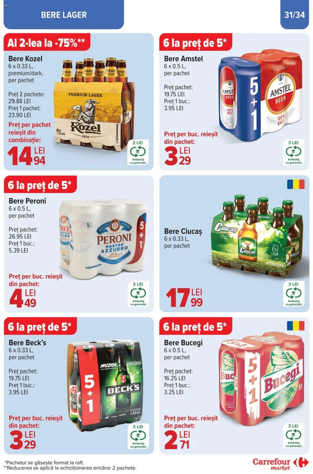 Catalog Carrefour 23 Aprilie - 6 Mai 2025 | Pagina 31 | Produse: Raft, Bere
