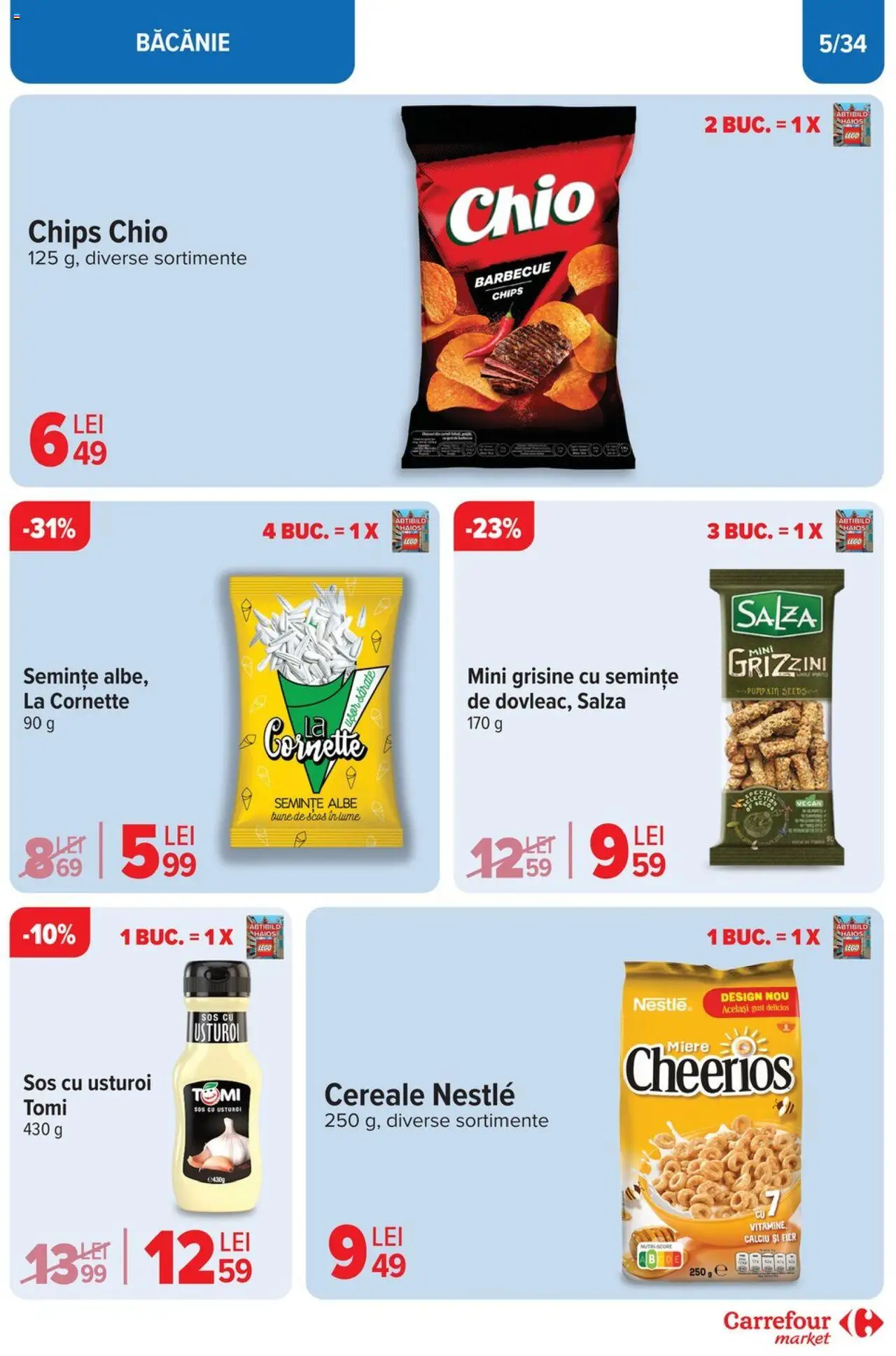 Catalog Carrefour 23 Aprilie - 6 Mai 2025 | Pagina 5 | Produse: Semințe, Cereale, Sos, Usturoi