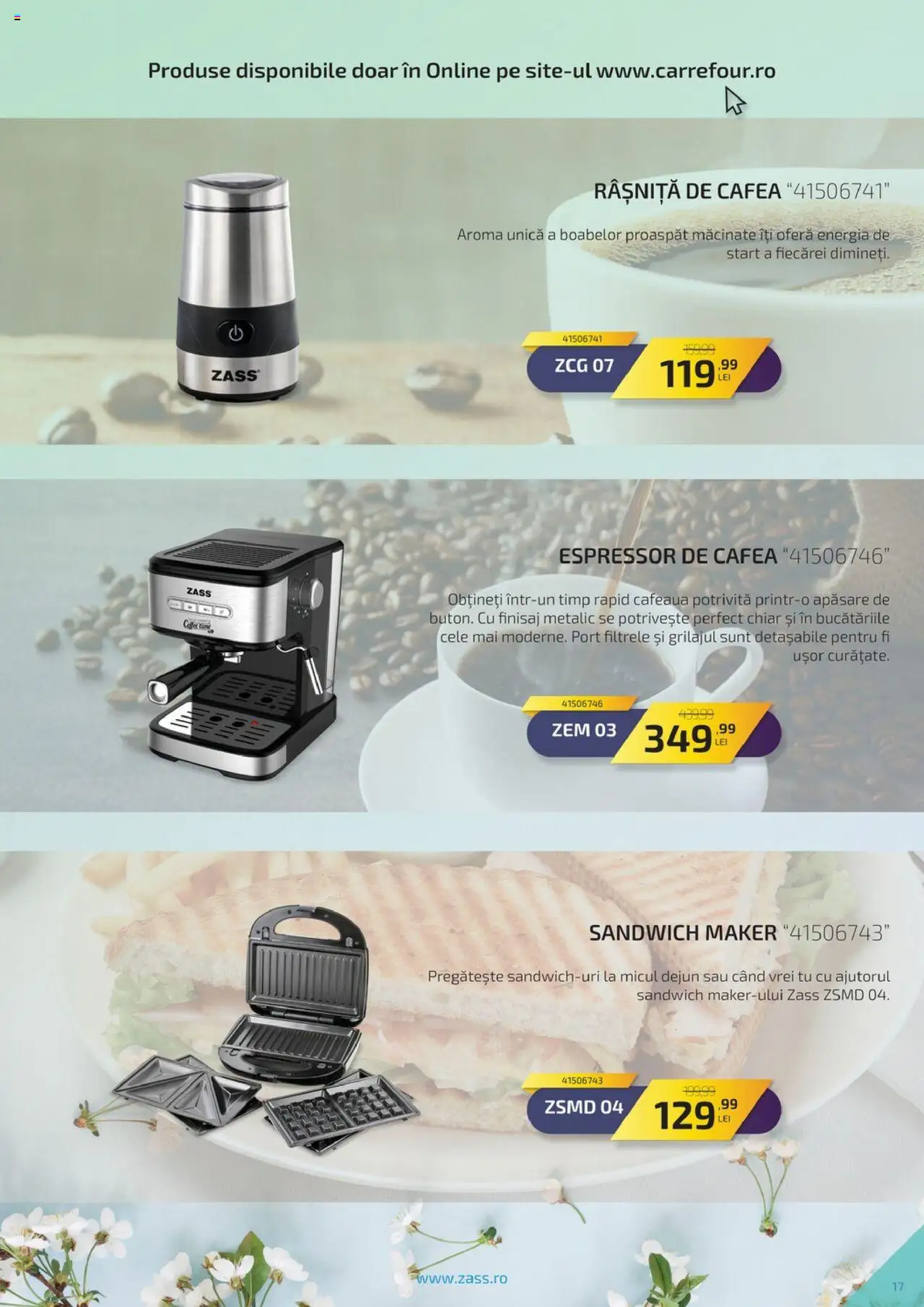 Catalog Carrefour 23 Aprilie - 2 Iunie 2025 | Pagina 17 | Produse: Espressor, Cafea