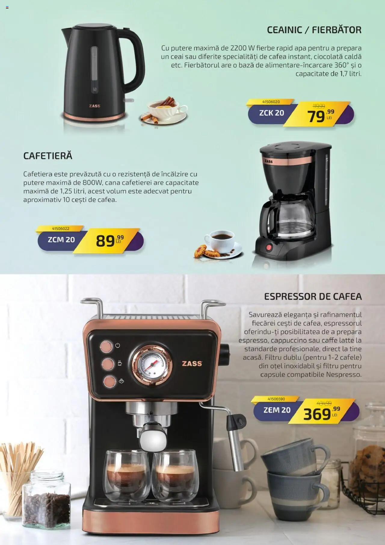 Catalog Carrefour 23 Aprilie - 2 Iunie 2025 | Pagina 5 | Produse: Espressor, Cafea, Ciocolată, Ceai