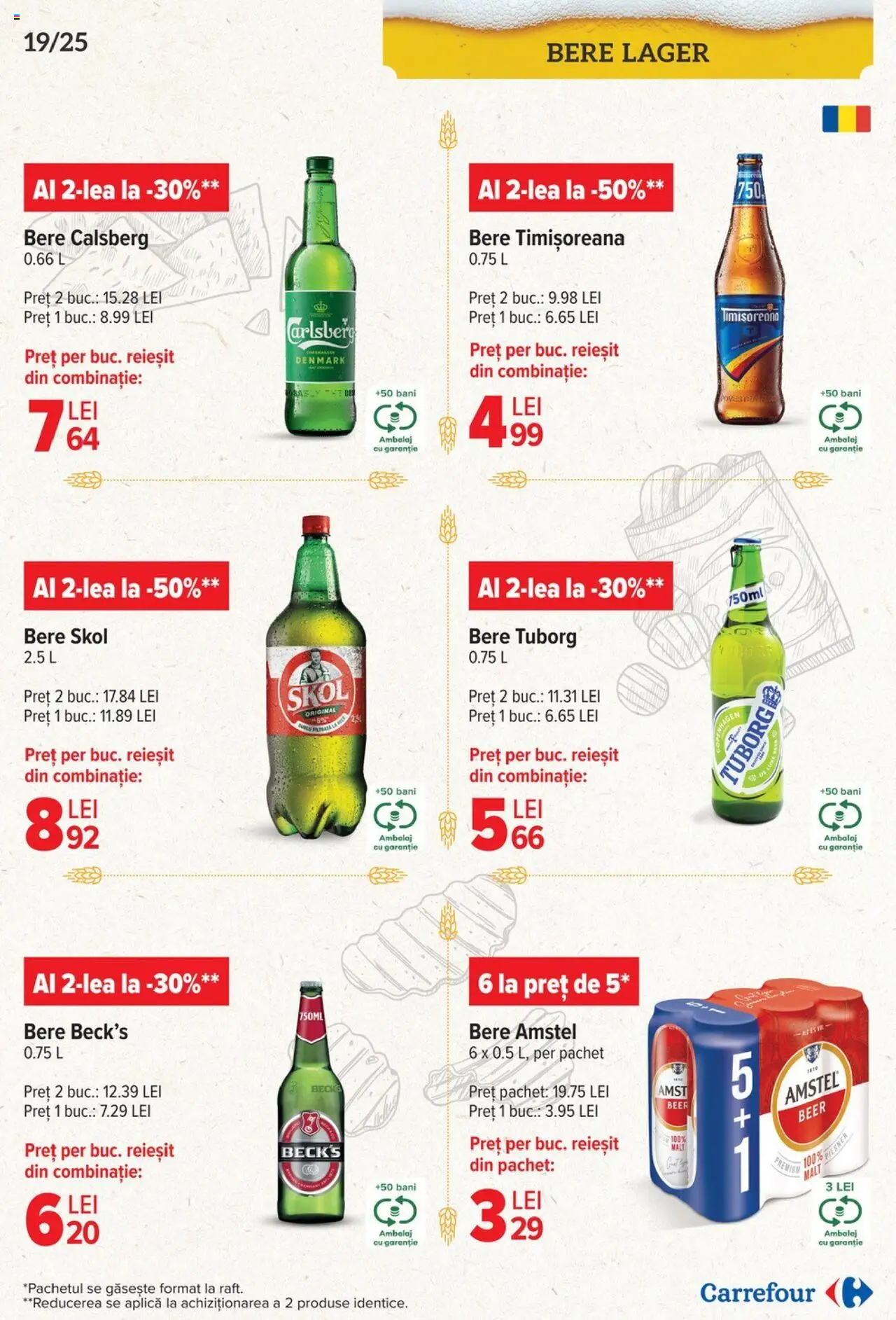 Catalog Carrefour 23 Aprilie - 6 Mai 2025 | Pagina 19 | Produse: Raft, Bere