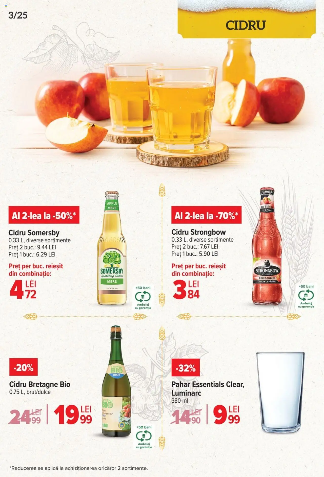 Catalog Carrefour 23 Aprilie - 6 Mai 2025 | Pagina 3 | Produse: Şerit ödül, Apple, Mere, Fructe