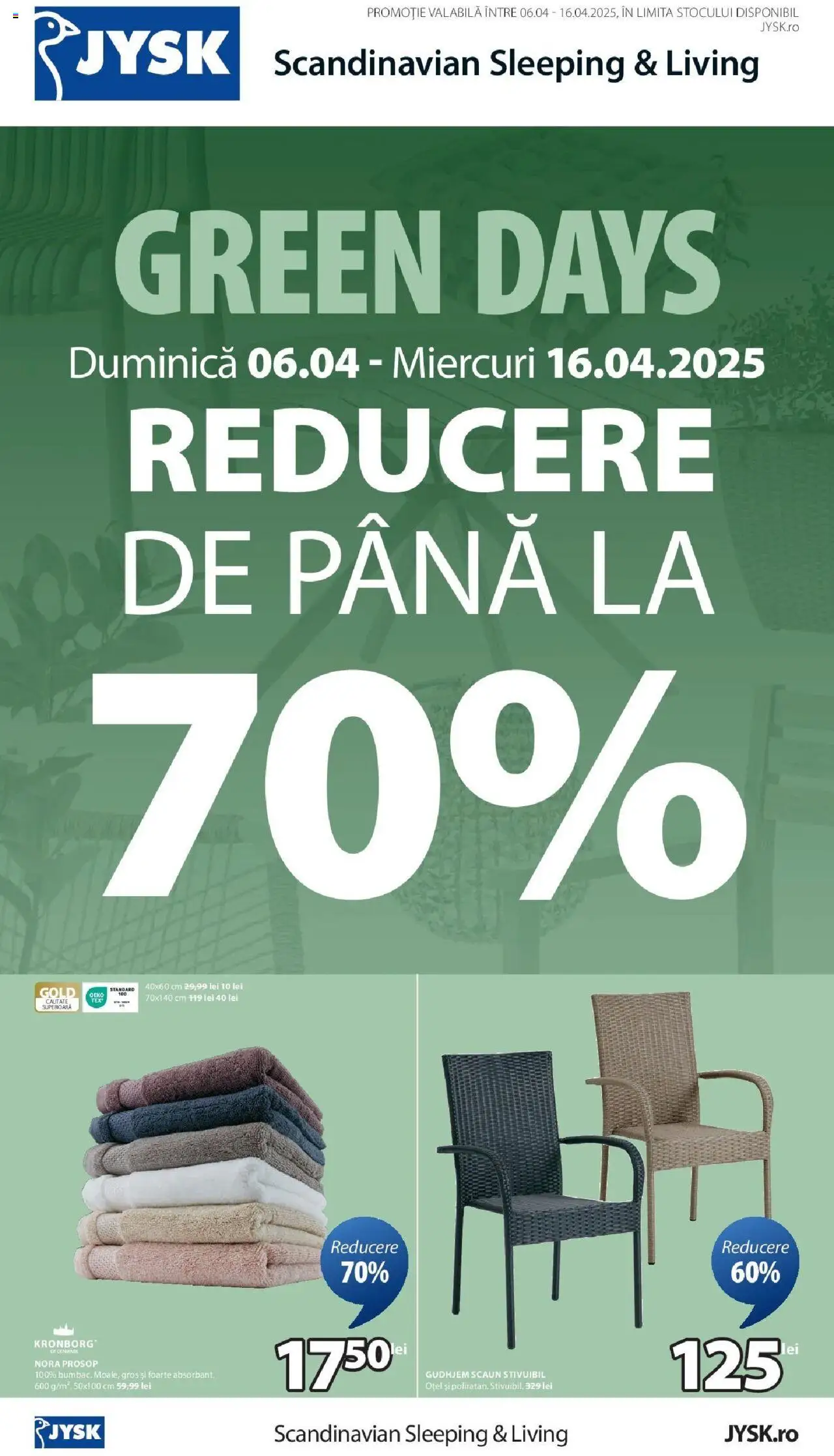 Catalog JYSK 7 - 16 Aprilie 2025 | Pagina 1 | Produse: Scaun