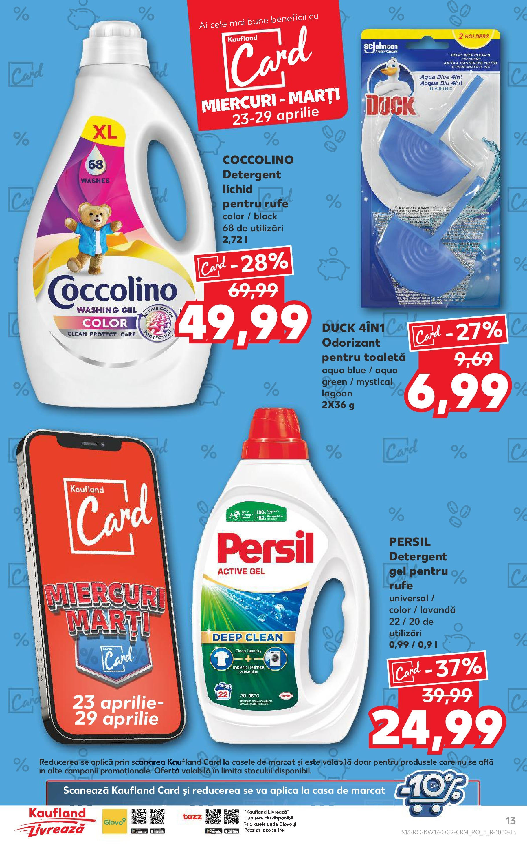 Catalog Kaufland 23 - 29 Aprilie 2025 | Pagina 13 | Produse: Pomelo, Toaletă, Detergent